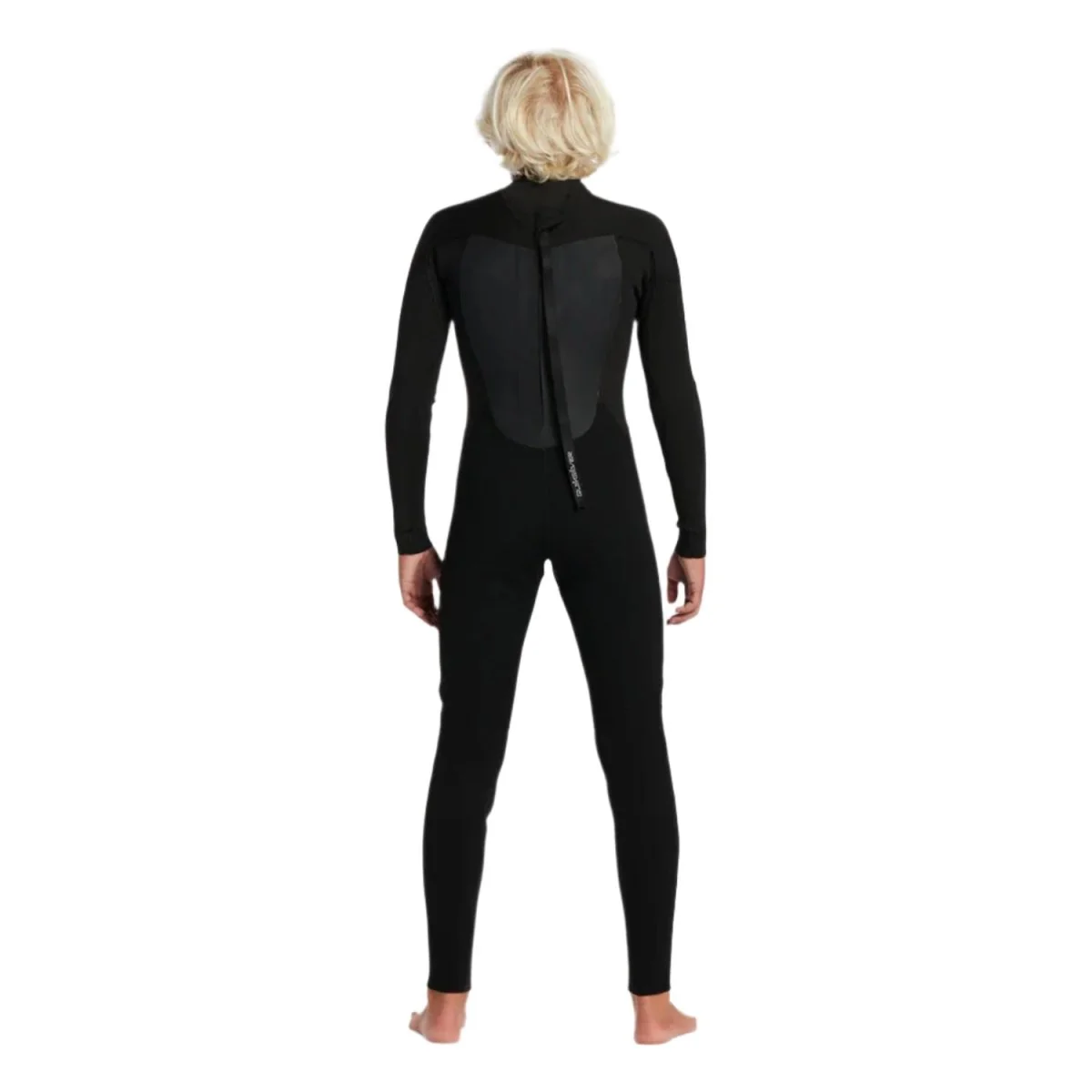 Quiksilver Kids Prologue Boys 4/3 Back Zip GBS Wetsuit Black - Image 2