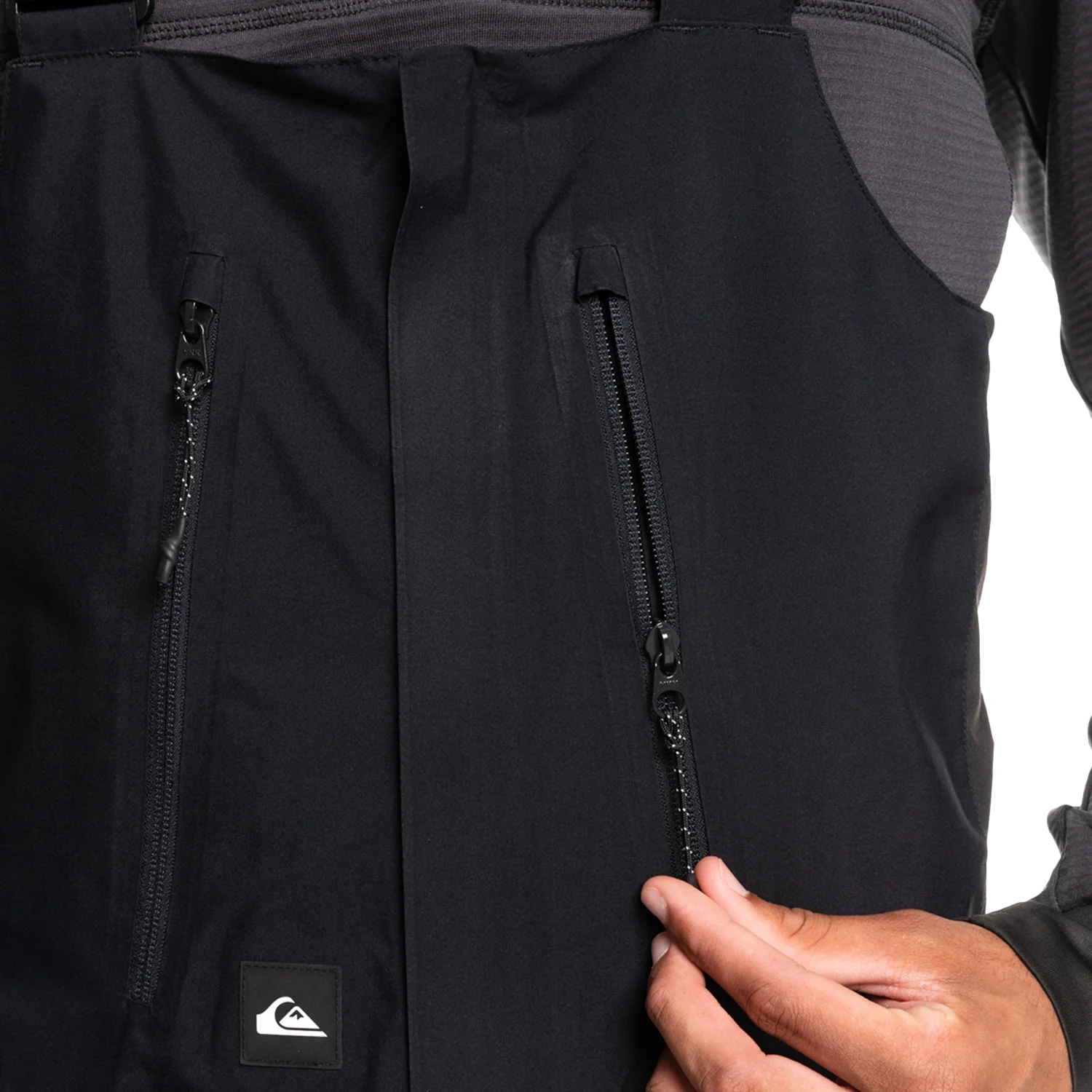 Quiksilver Men's Altostratus Stretch Gore-tex Bib Pant 2024 True Black - Image 4