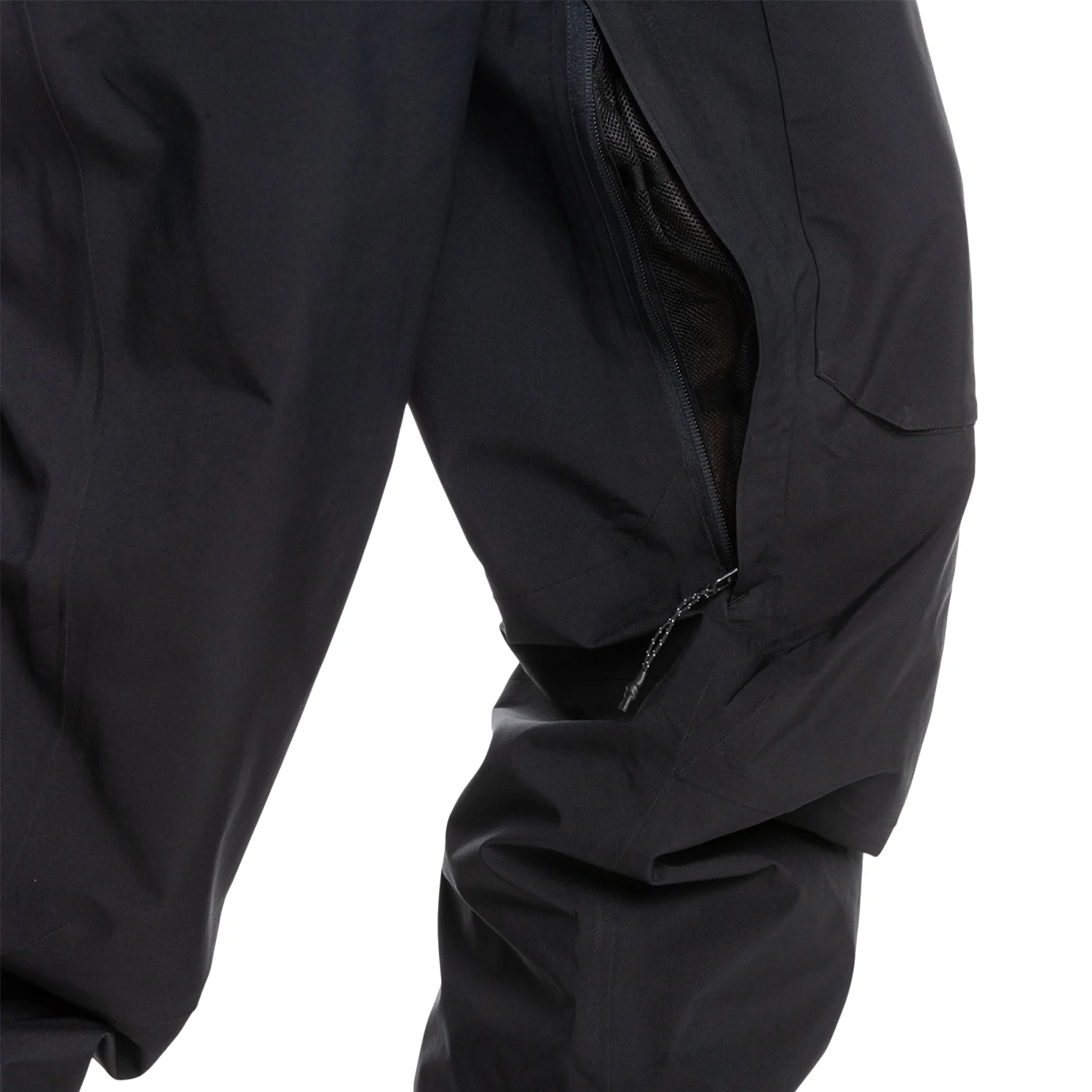 Quiksilver Men's Altostratus Stretch Gore-tex Bib Pant 2024 True Black - Image 5