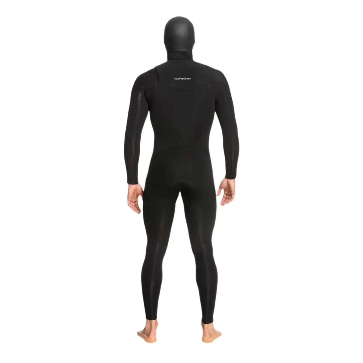 Quiksilver Men's Everyday Sessions 5/4/3 Chest Zip Hooded Wetsuit Black - Image 3