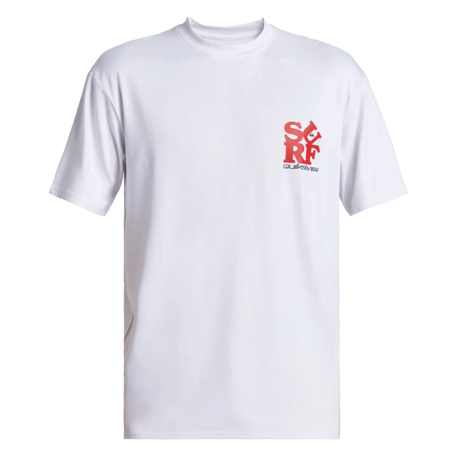 Quiksilver Men's Everyday Surf S/S T Shirt White/Black - Image 3