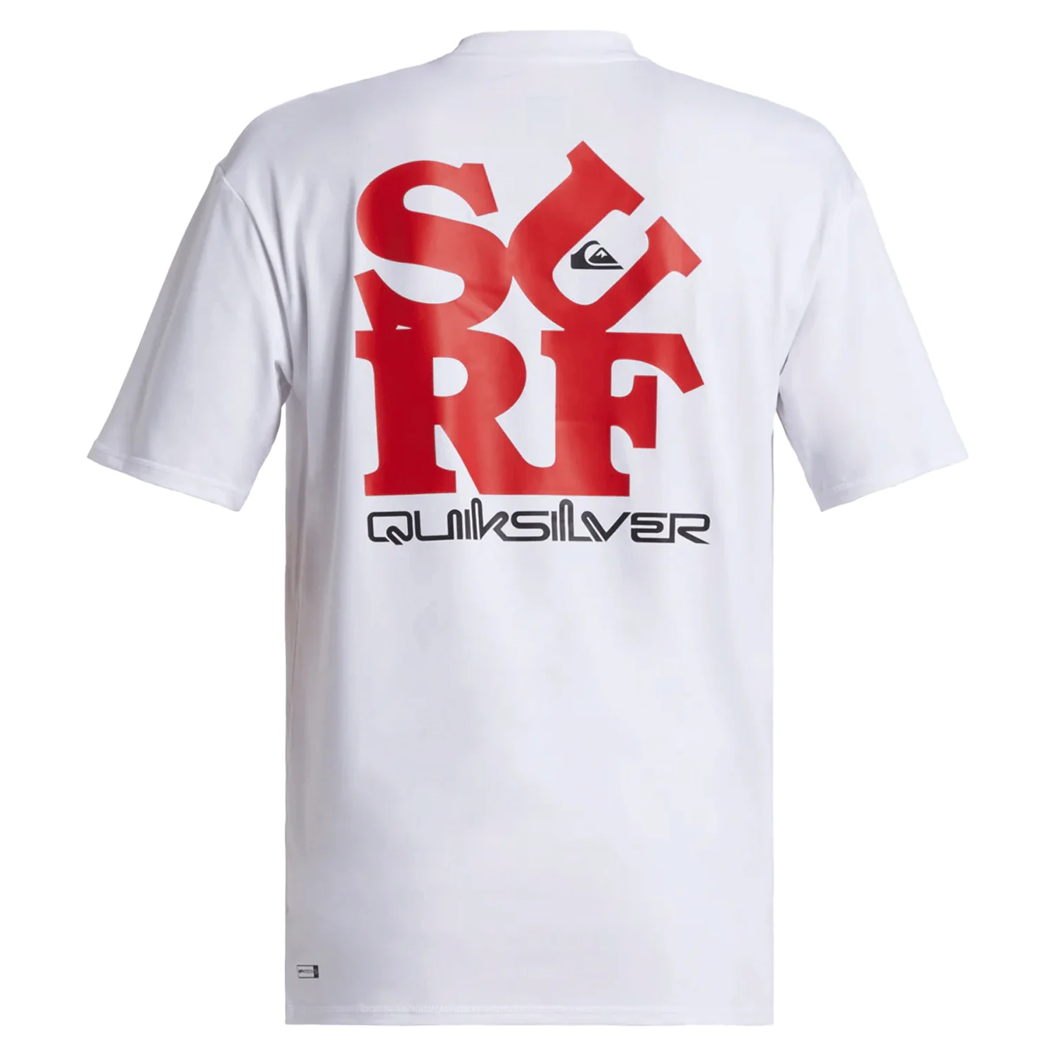 Quiksilver Men's Everyday Surf S/S T Shirt White/Black - Image 4