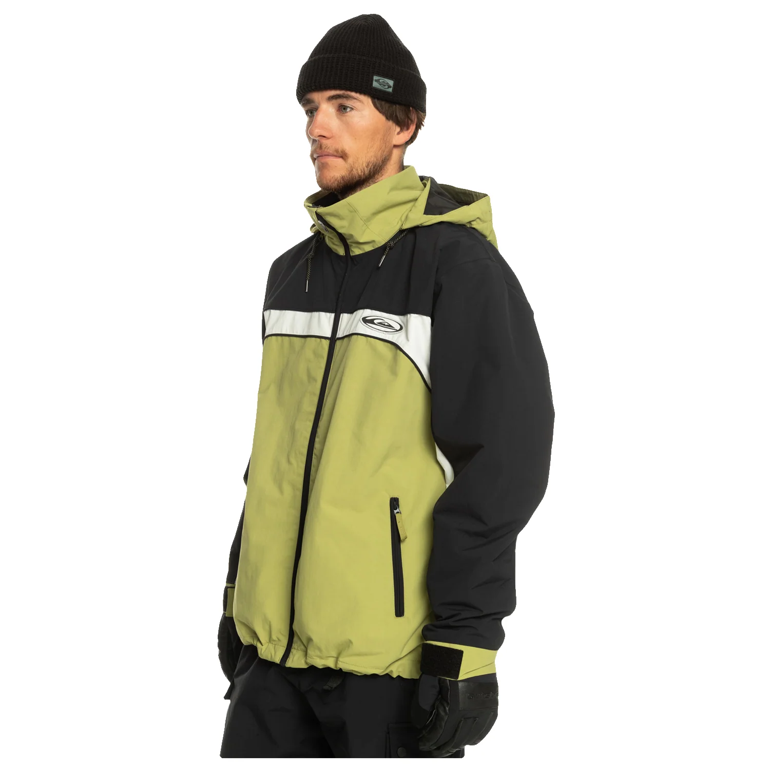 Quiksilver Men's Live Wire Jacket 2024 Green Olive - Image 2