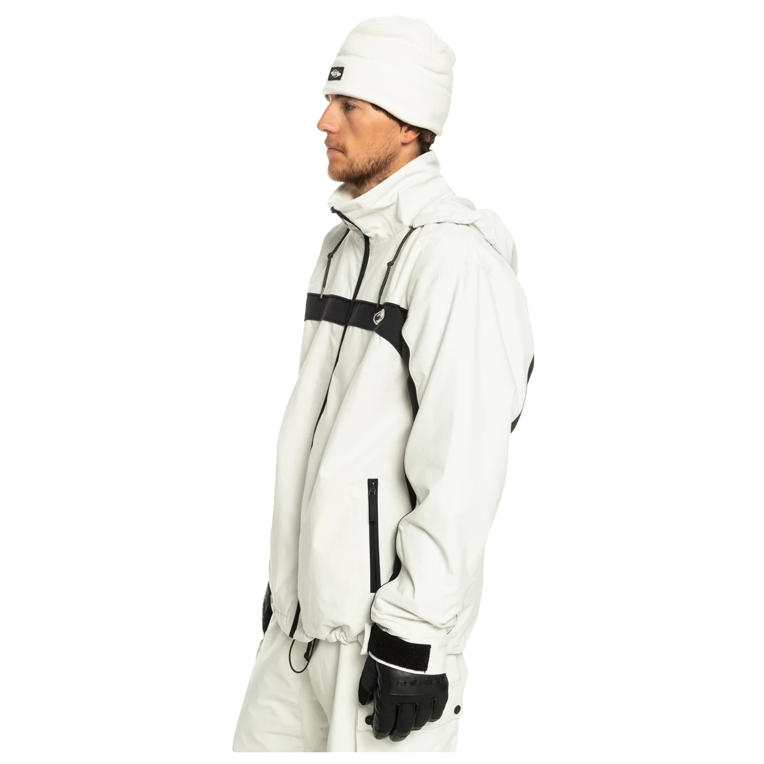 Quiksilver Men's Live Wire Jacket 2024 Nimbus Cloud - Image 2