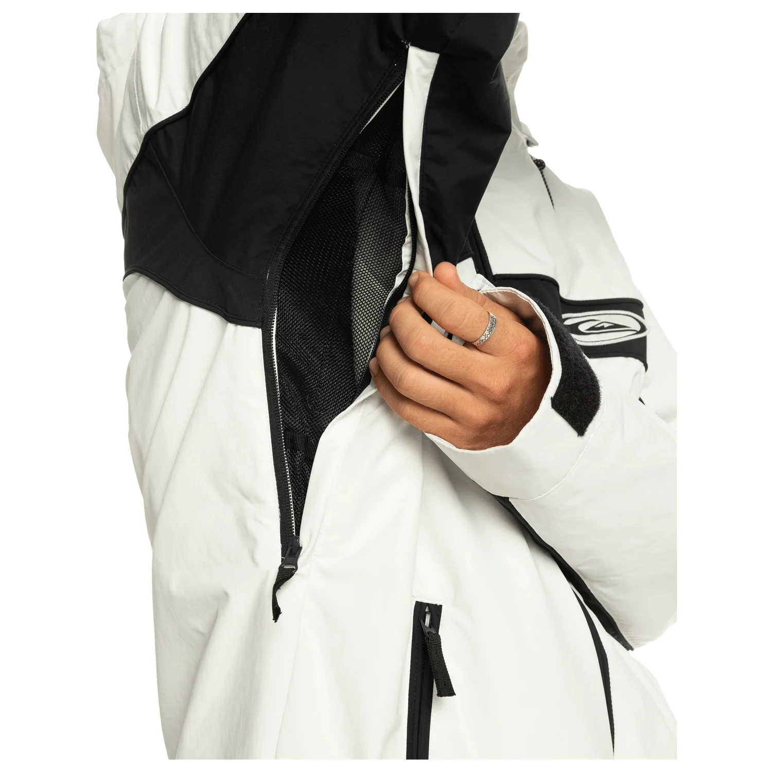 Quiksilver Men's Live Wire Jacket 2024 Nimbus Cloud - Image 6
