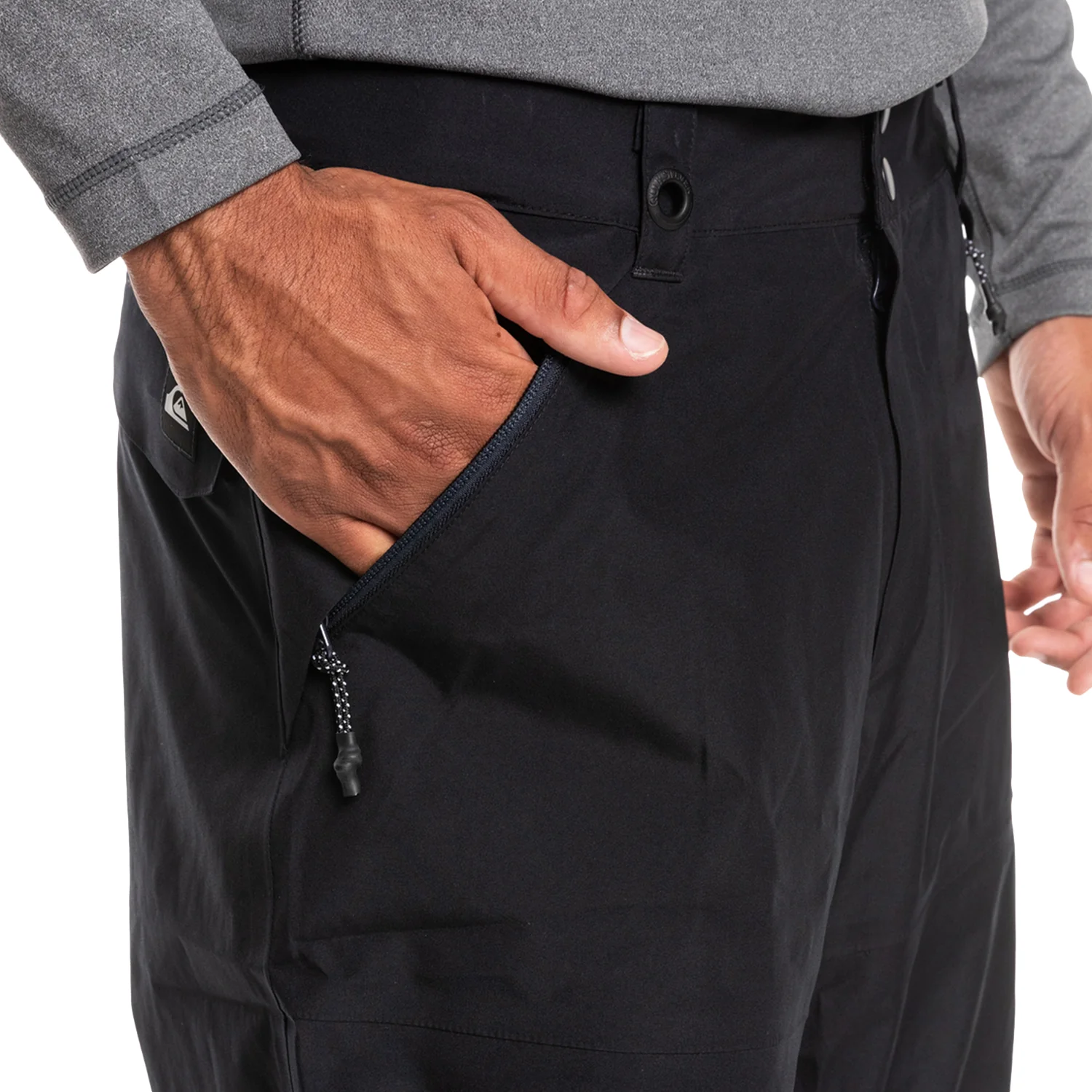 Quiksilver Men's Mission Gore-tex Pant 2024 True Black - Image 3