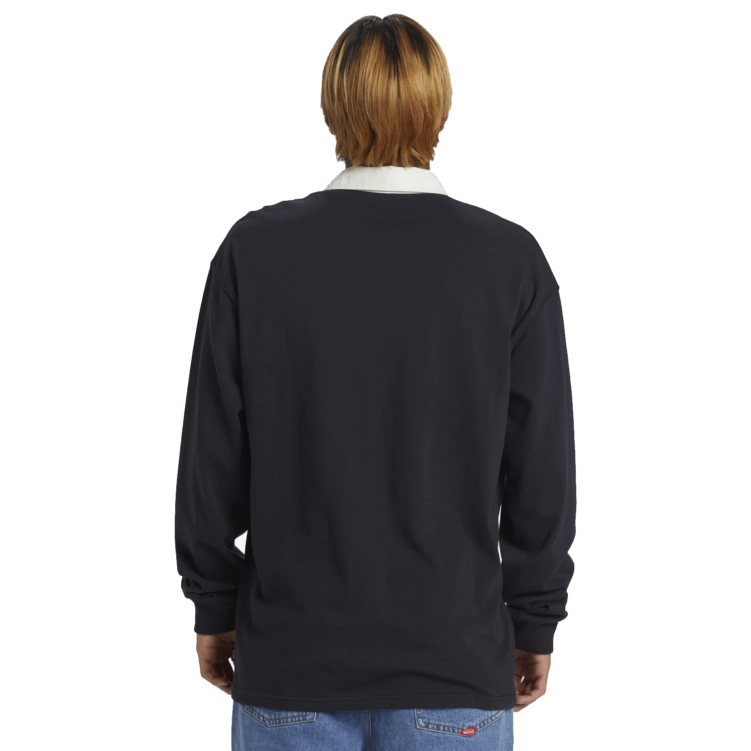Quiksilver Men's Saturn L/S Polo Shirt Dark Navy - Image 2