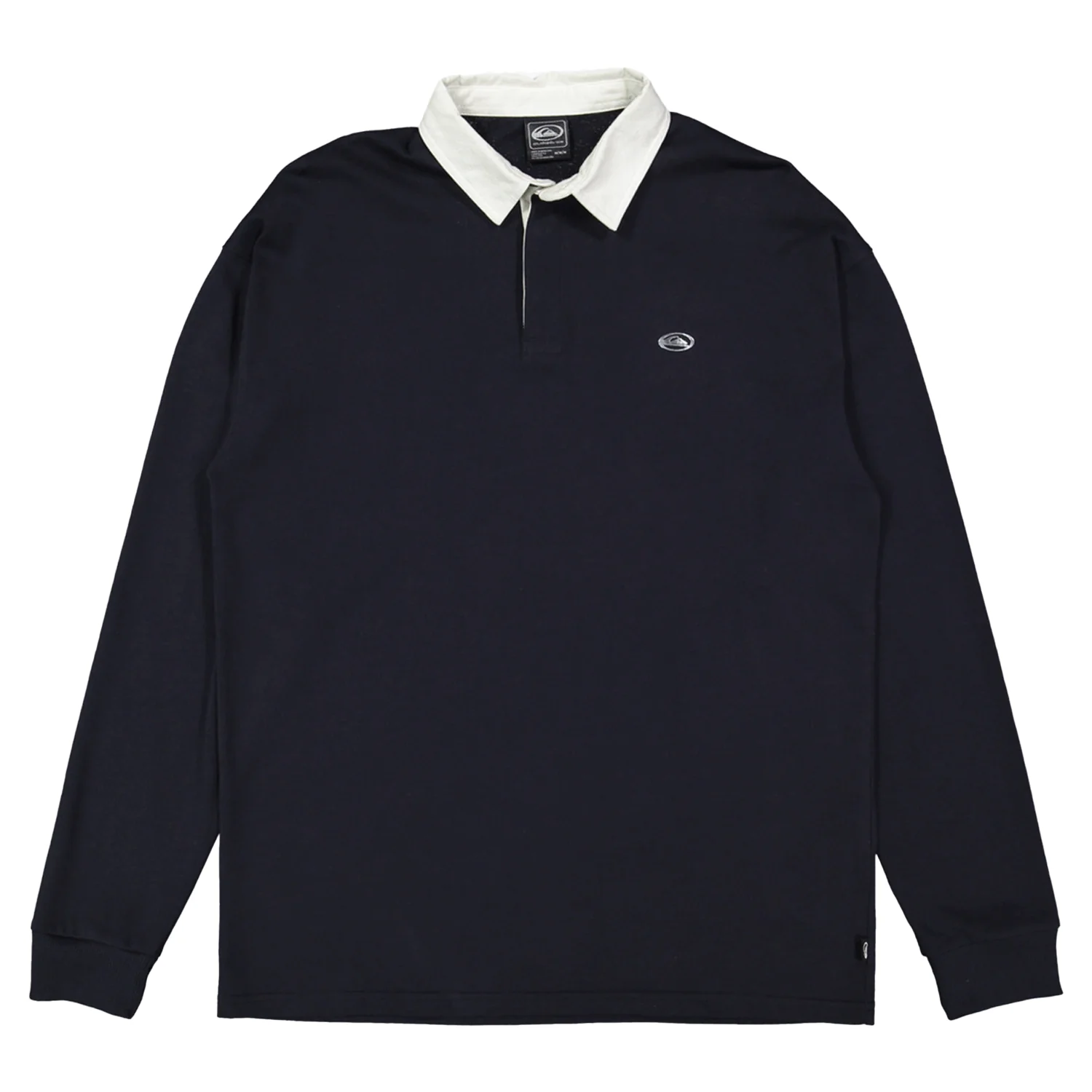 Quiksilver Men's Saturn L/S Polo Shirt Dark Navy - Image 3