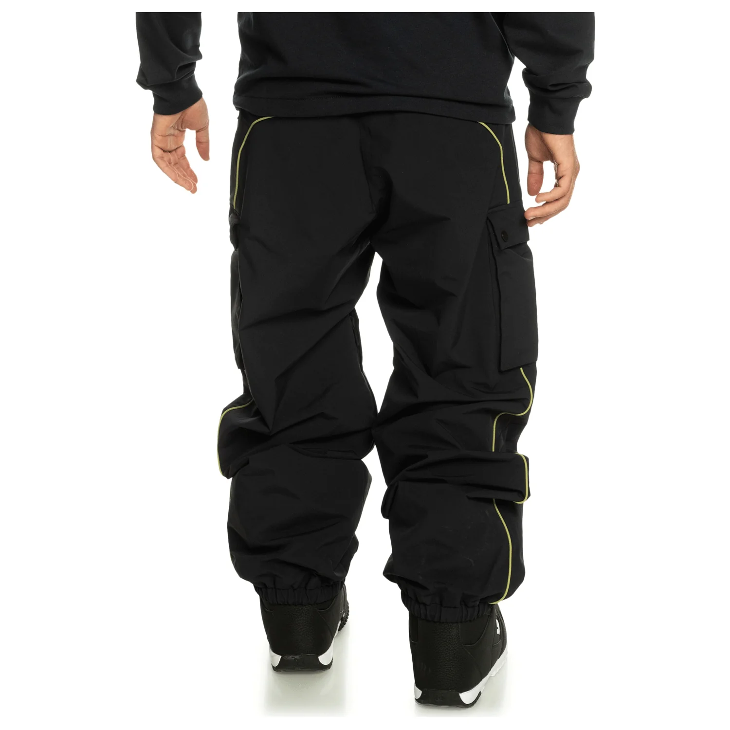 Quiksilver Men's Snow Down Cargo Pant 2024 True Black - Image 2