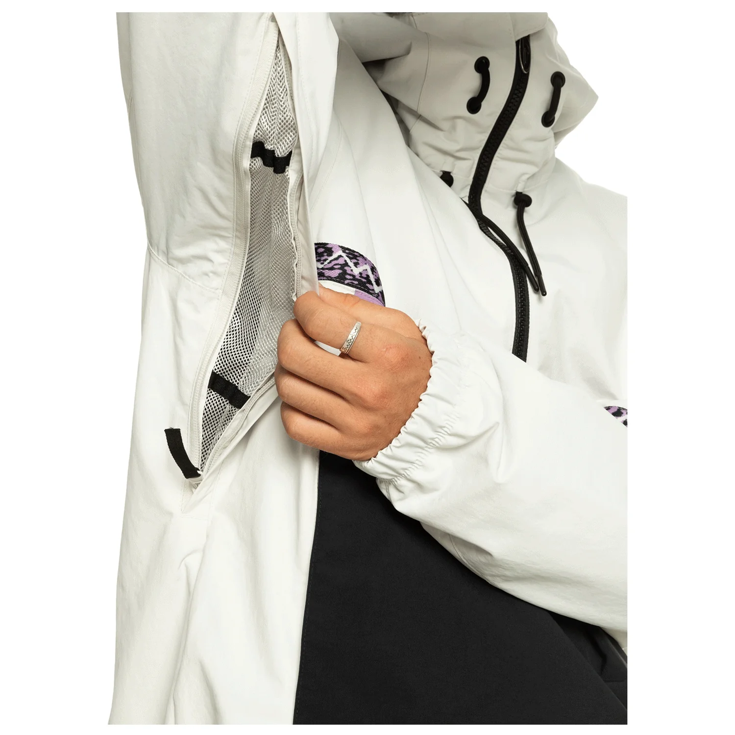Quiksilver Men's Steeze Jacket 2024 Nimbus Cloud - Image 3