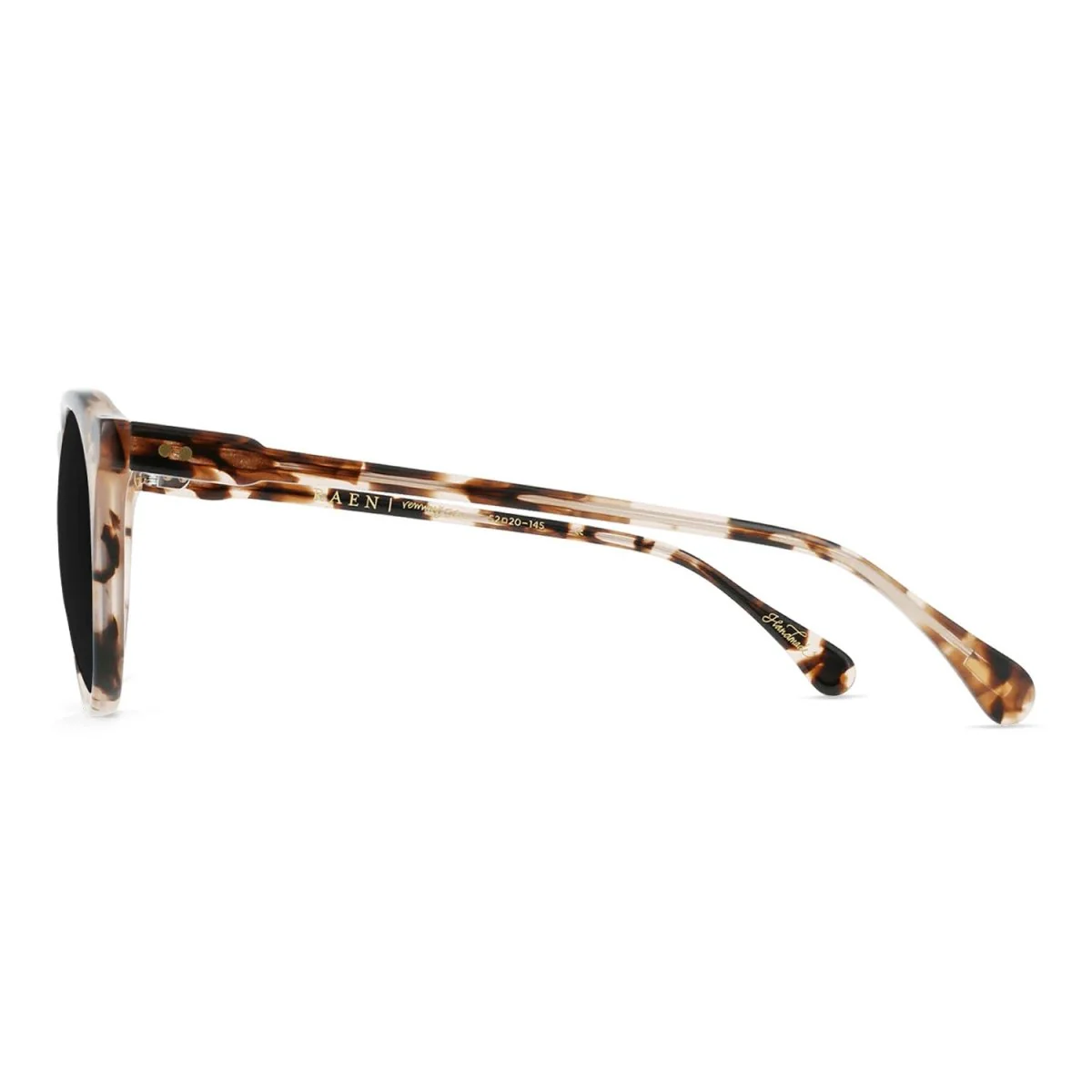 Raen Remmy 52 Sunglasses Coral Tortoise/Dark Smoke - Image 3