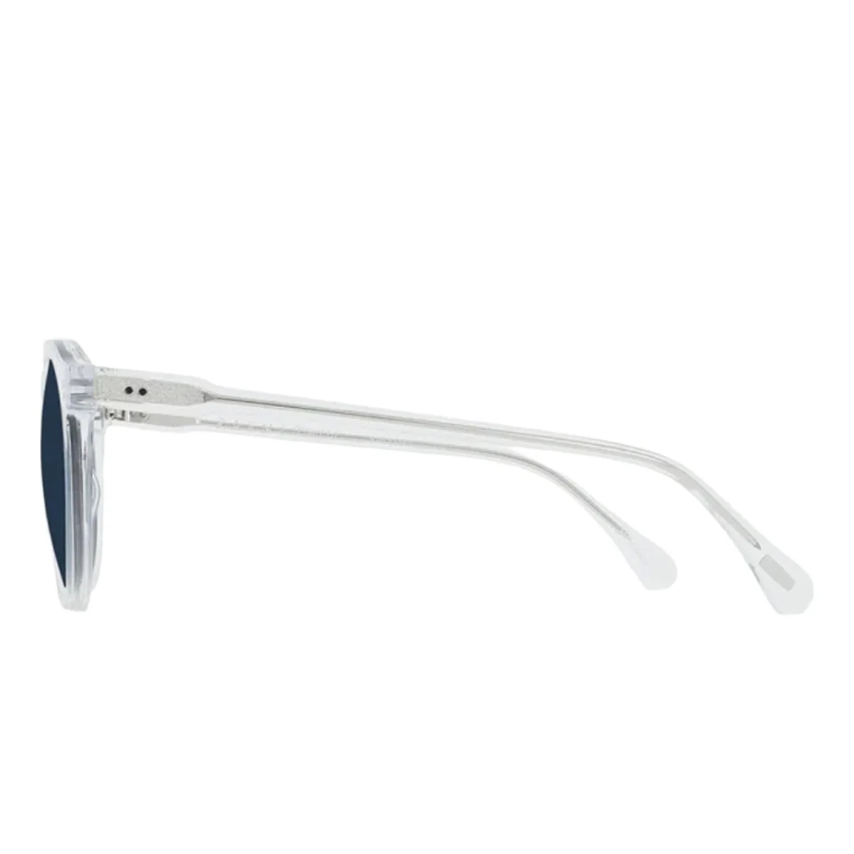 Raen Remmy 52 Sunglasses Crystal Clear/Blue Smoke Polarized - Image 3