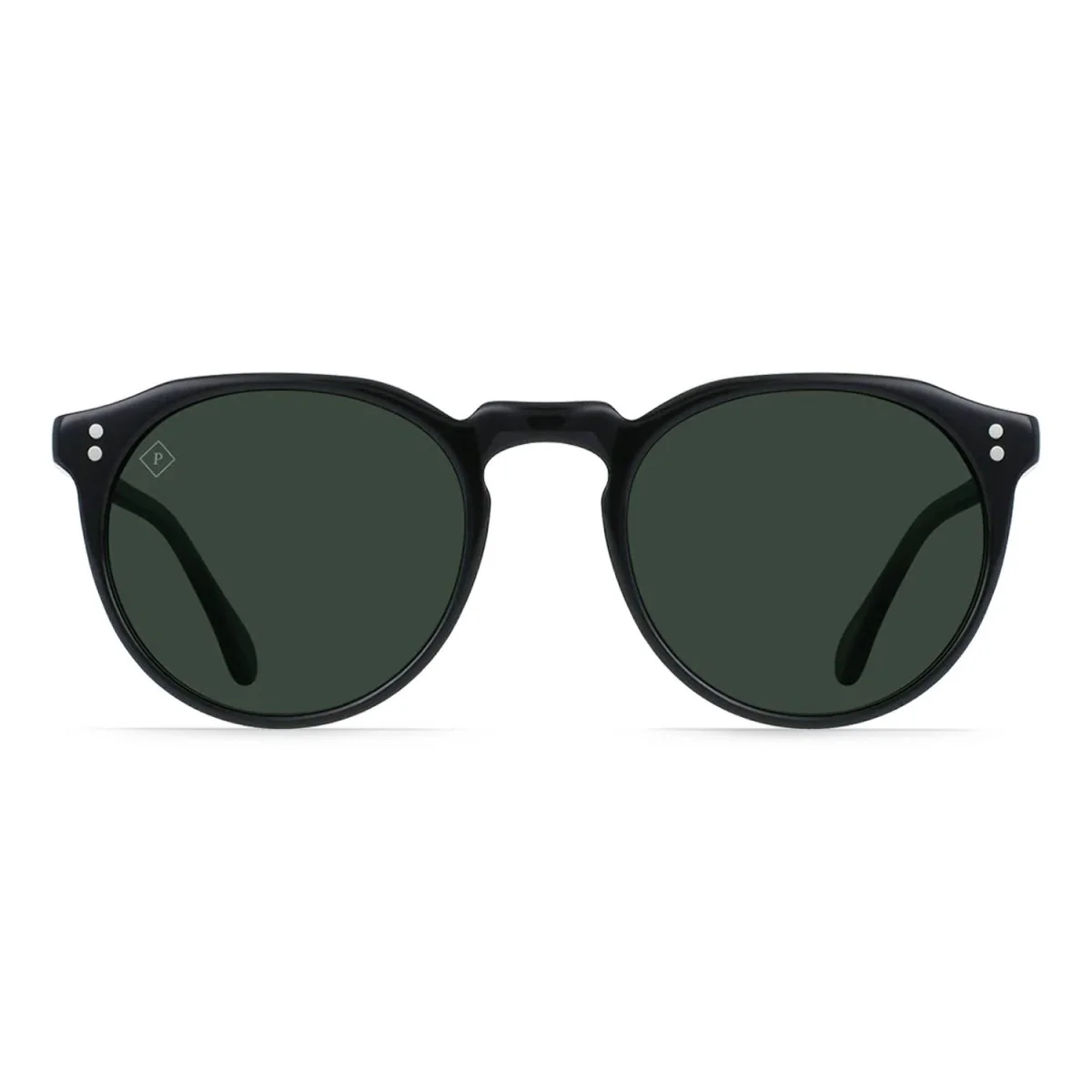Raen Remmy 52 Sunglasses Recycled Black/Green Polarized - Image 2