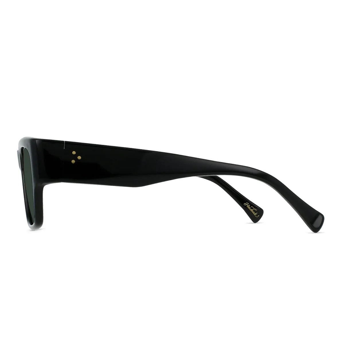 Raen Ruffio 55 Sunglasses Recycled Black/Green Polarized - Image 3