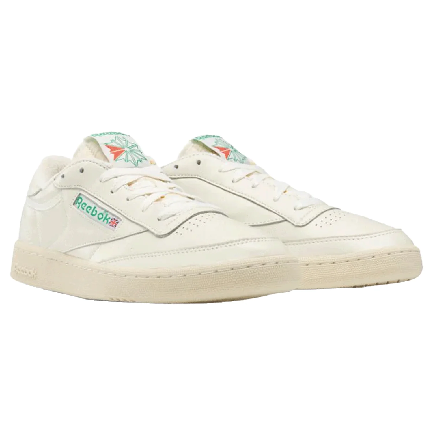 Reebok Club C 85 Vintage Shoe Chalk/Paper White/Glen Green - Image 2