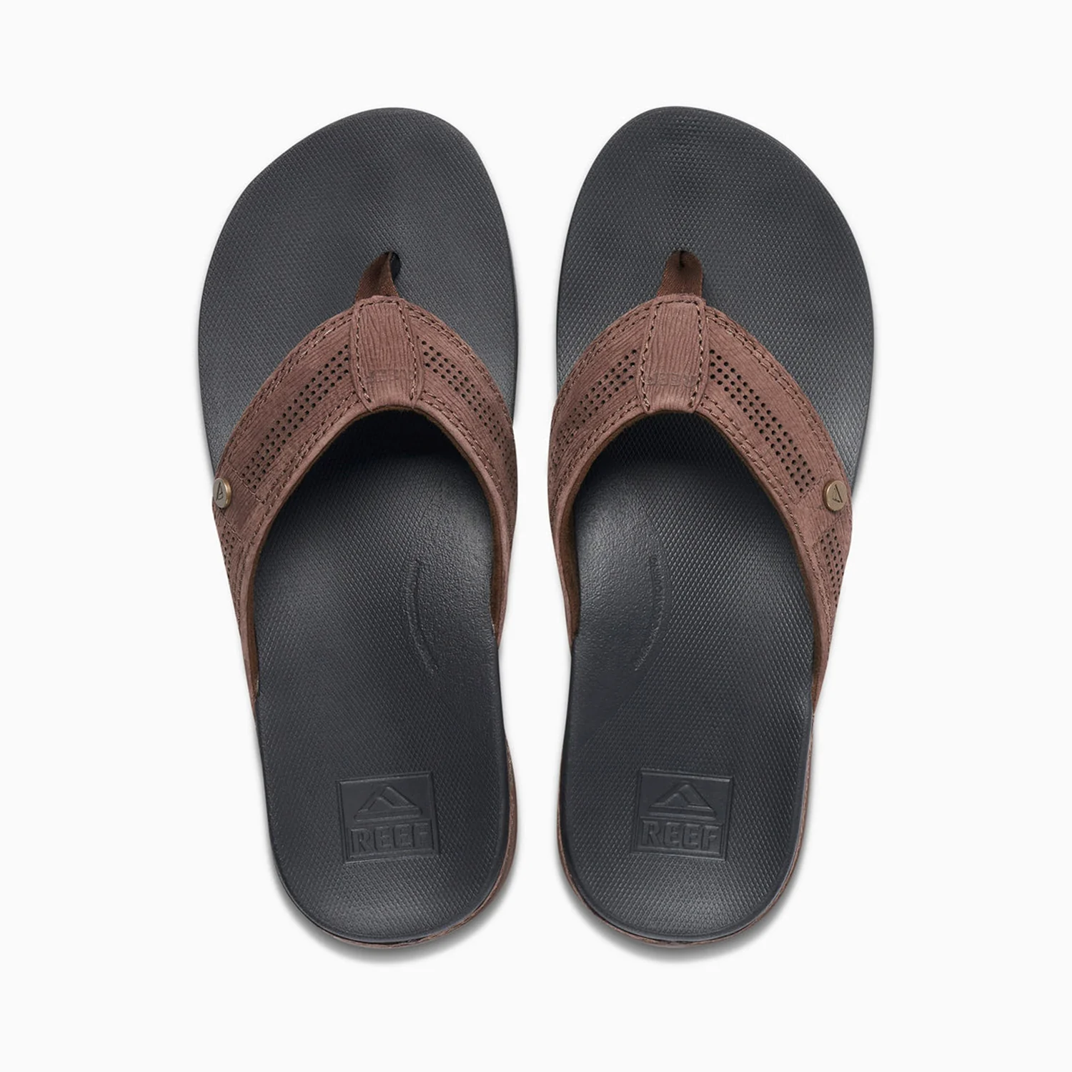 Reef Men's Cushion Lux Sandal Black/Brown - Image 3