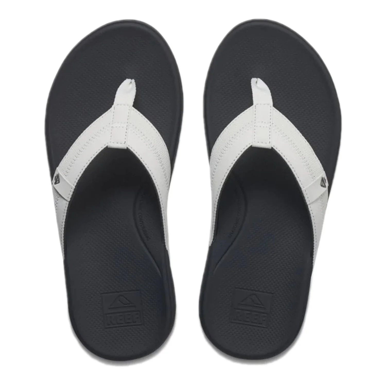 Reef Men's Cushion Phantom 2.0 Sandal White/Charcoal - Image 2