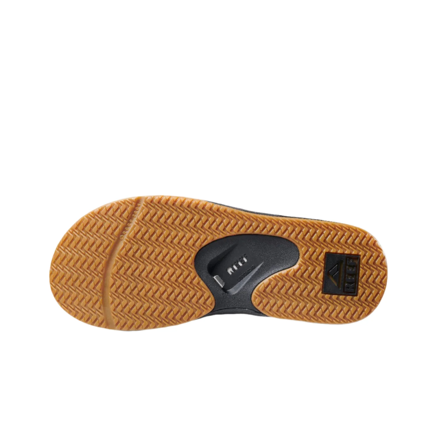 Reef Men's Fanning Sandal Black/Silver - Image 3