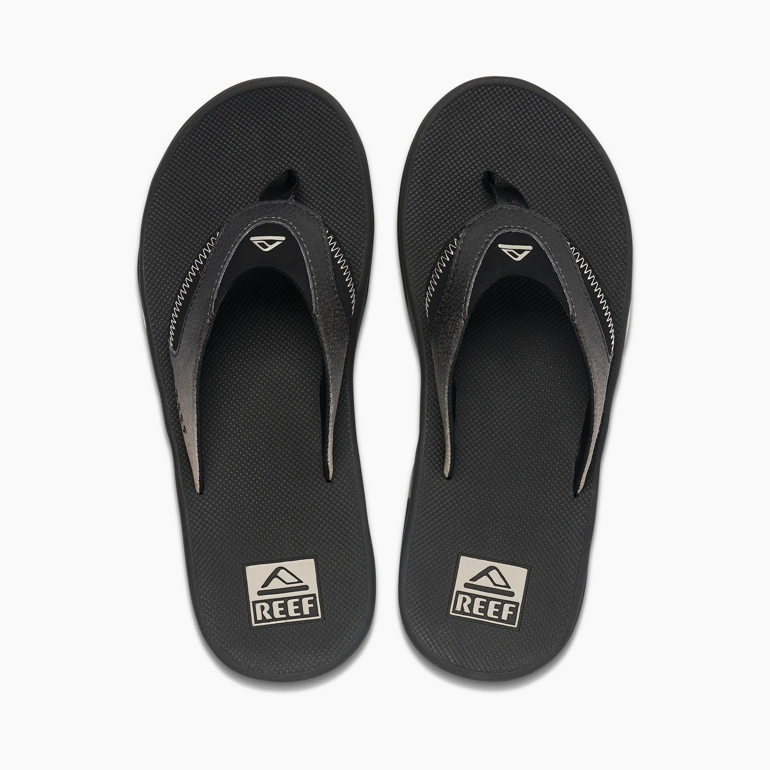 Reef Men's Fanning Sandal Black/Taupe Fade - Image 3