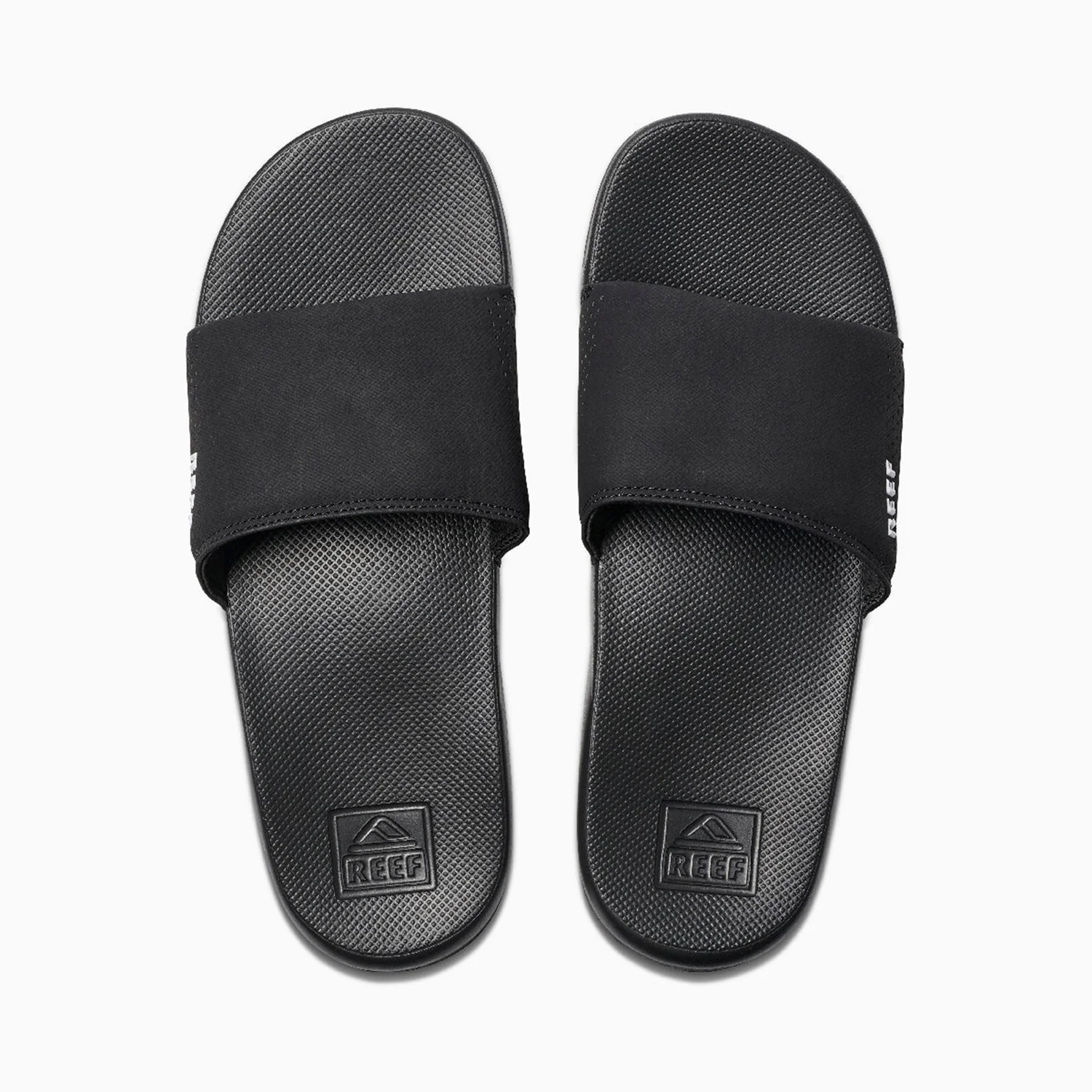 Reef Men's One Slide Sandal Black - Image 2