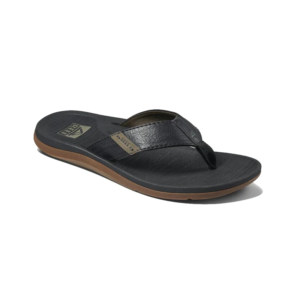 Reef Men's Santa Ana Sandal Black