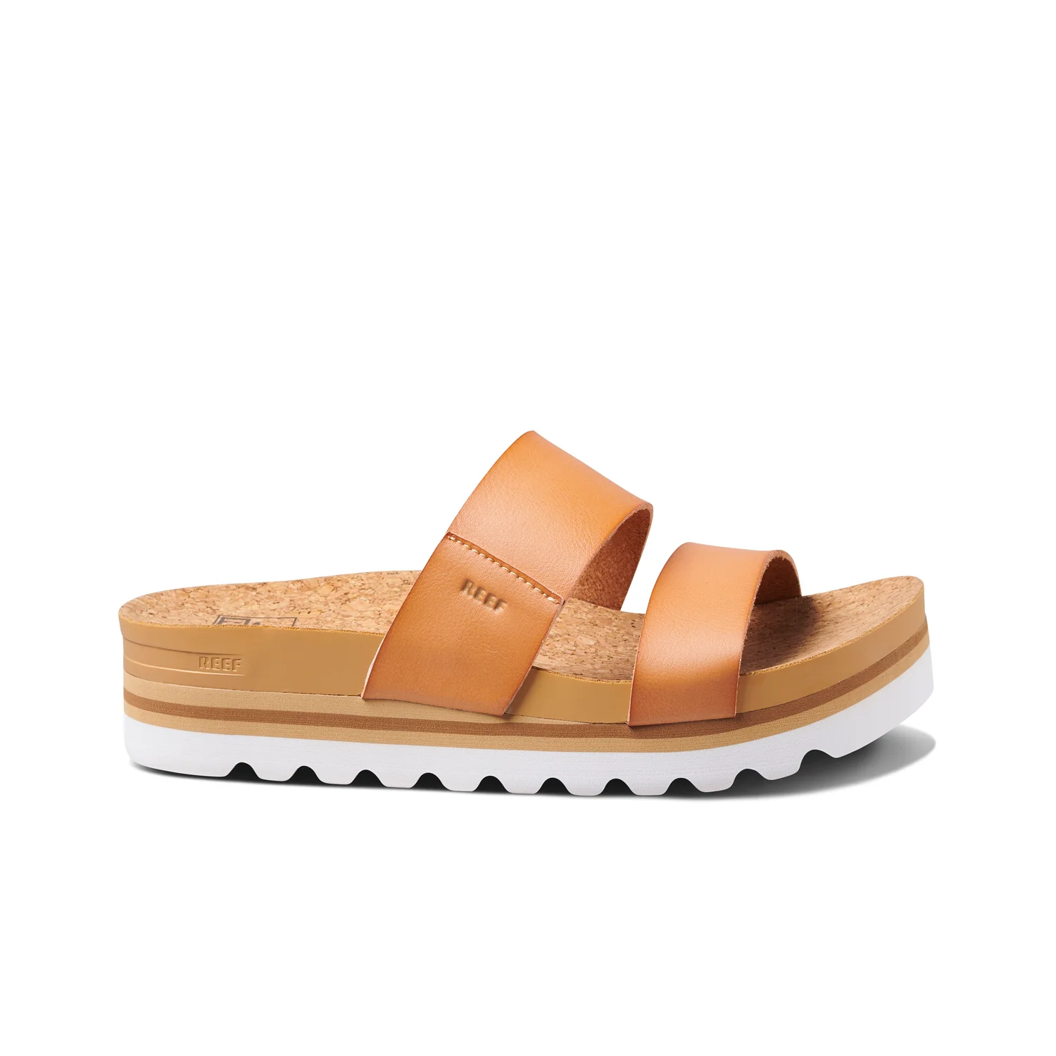 Reef Women's Cushion Vista Hi Sandal Natural - Image 3