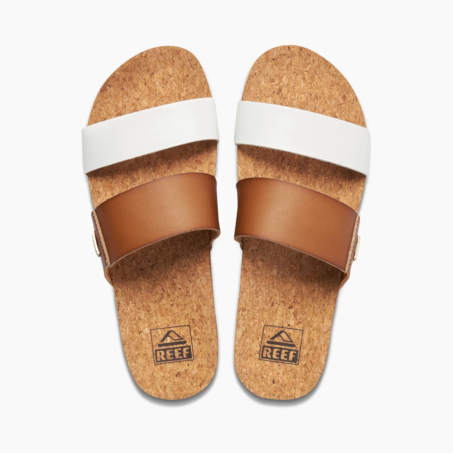 Reef Women's Cushion Vista Sandal White Duo - Image 3