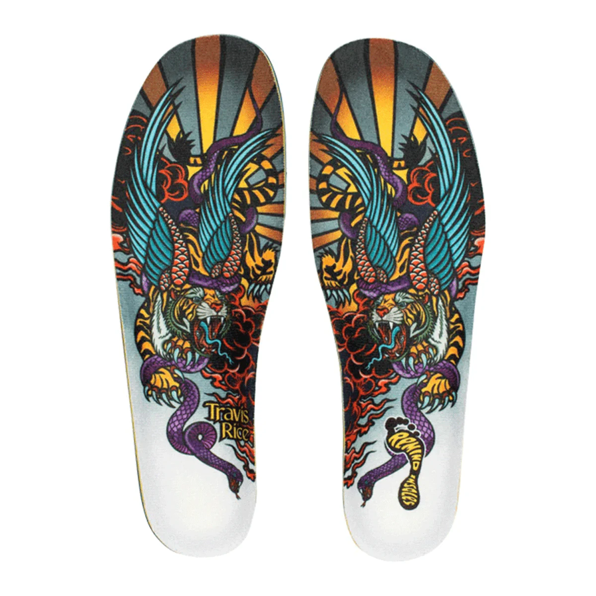 Remind Medic Impact 6mm Mid High Arch Insole Flying Tiger - Image 2