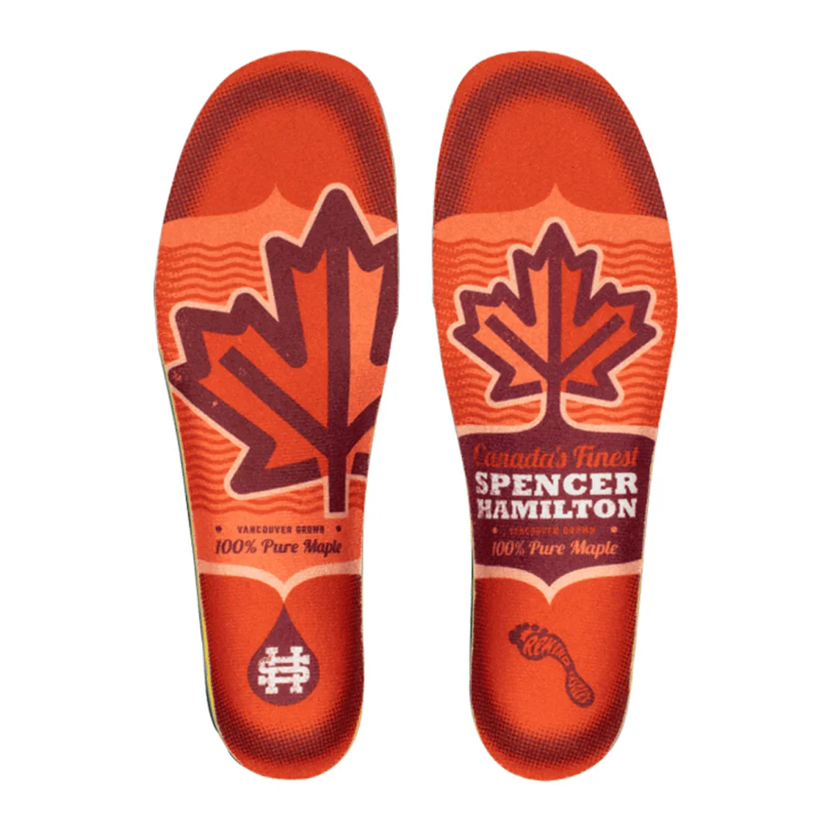 Remind Medic Impact 6mm Mid High Arch Insole Maple Syrup - Image 2