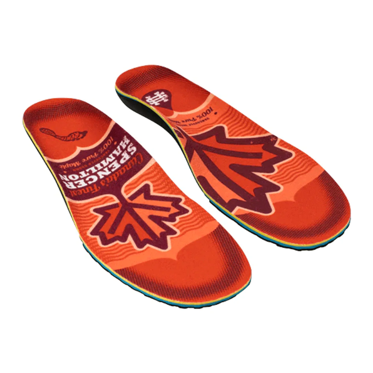 Remind Medic Impact 6mm Mid High Arch Insole Maple Syrup - Image 3