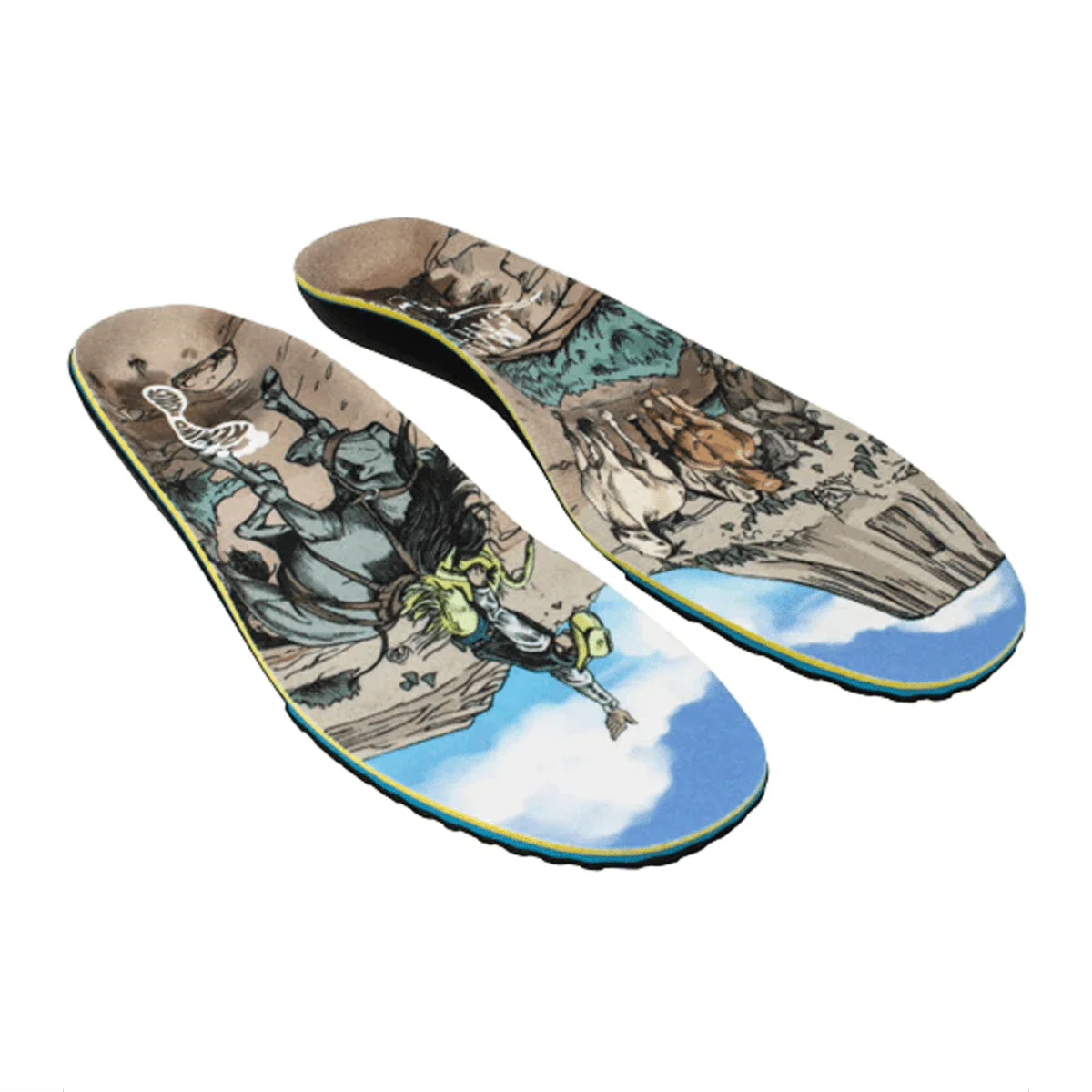 Remind Medic Impact 6mm Mid High Arch Insole Wild Mustang - Image 3