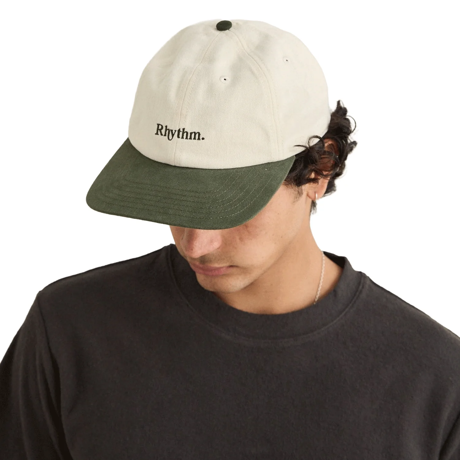 Rhythm Essential Brushed Twill Cap Stone - Image 3
