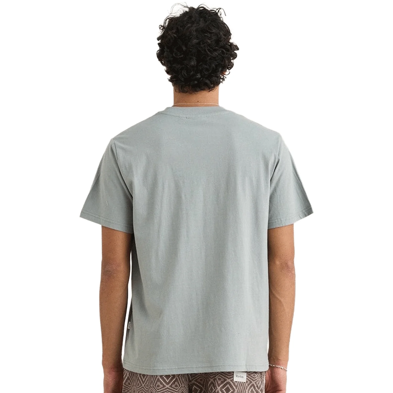 Rhythm Men's Drifter S/S T-Shirt Seafoam - Image 2