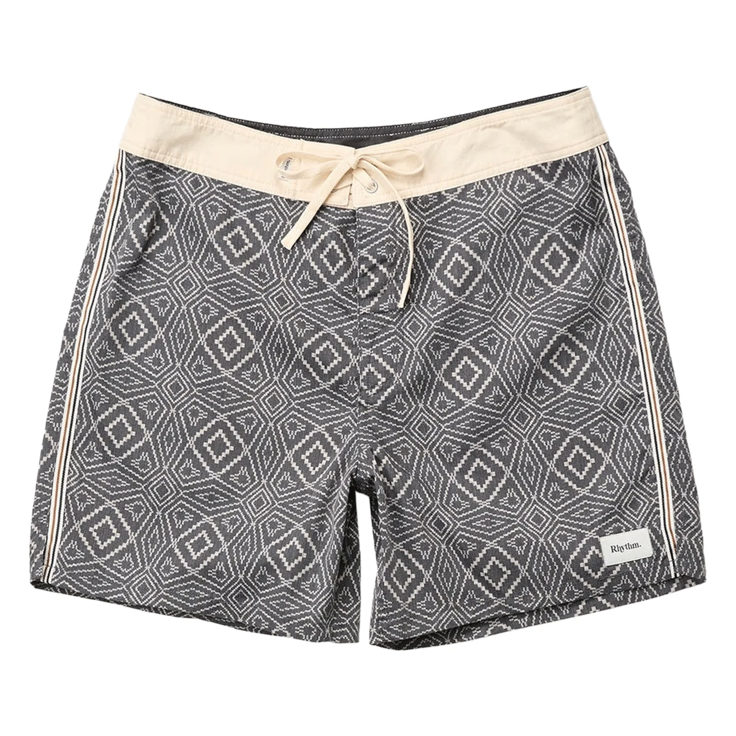 Rhythm Men's Mosaic Heritage Trunk Black - Image 3