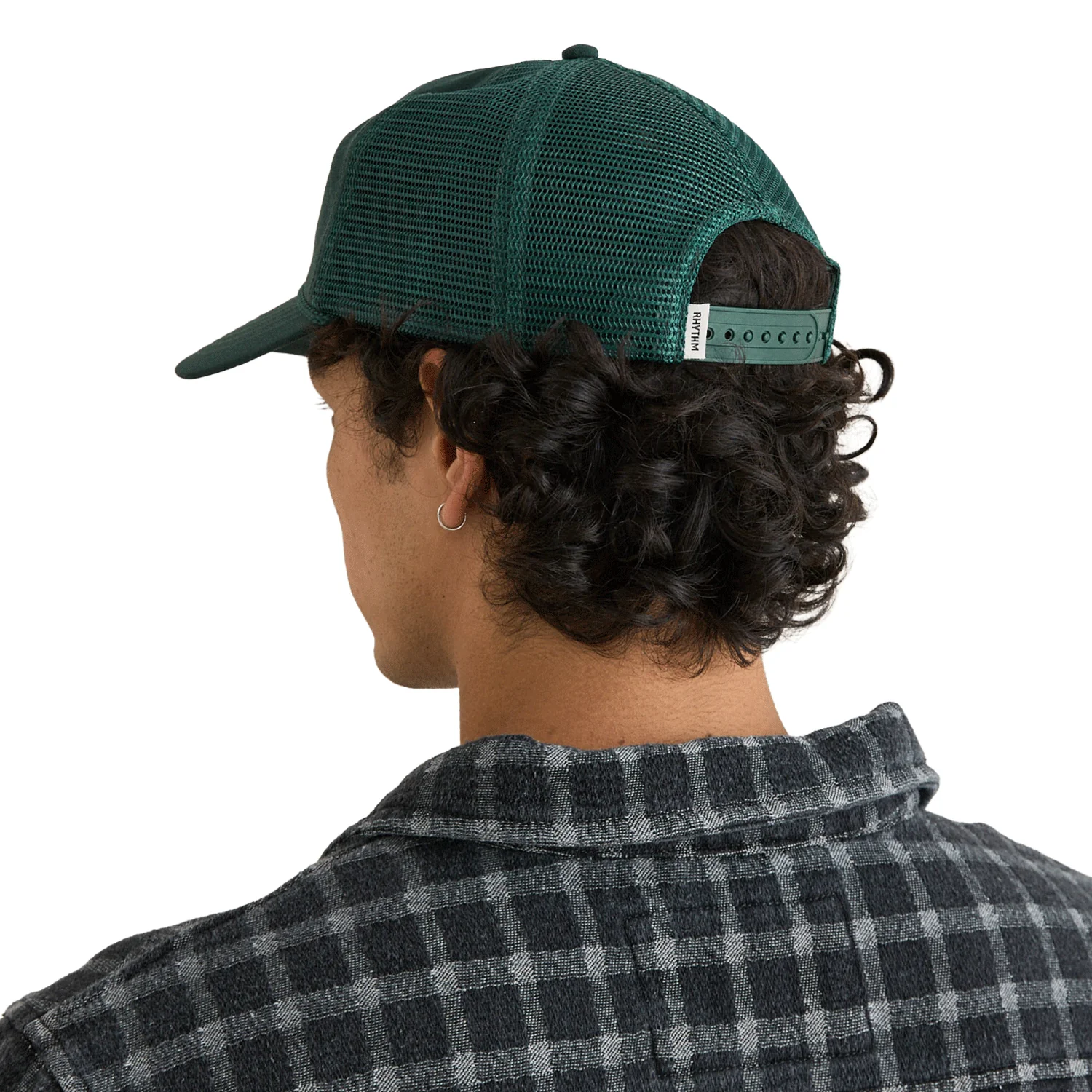 Rhythm Script Trucker Cap Green - Image 2