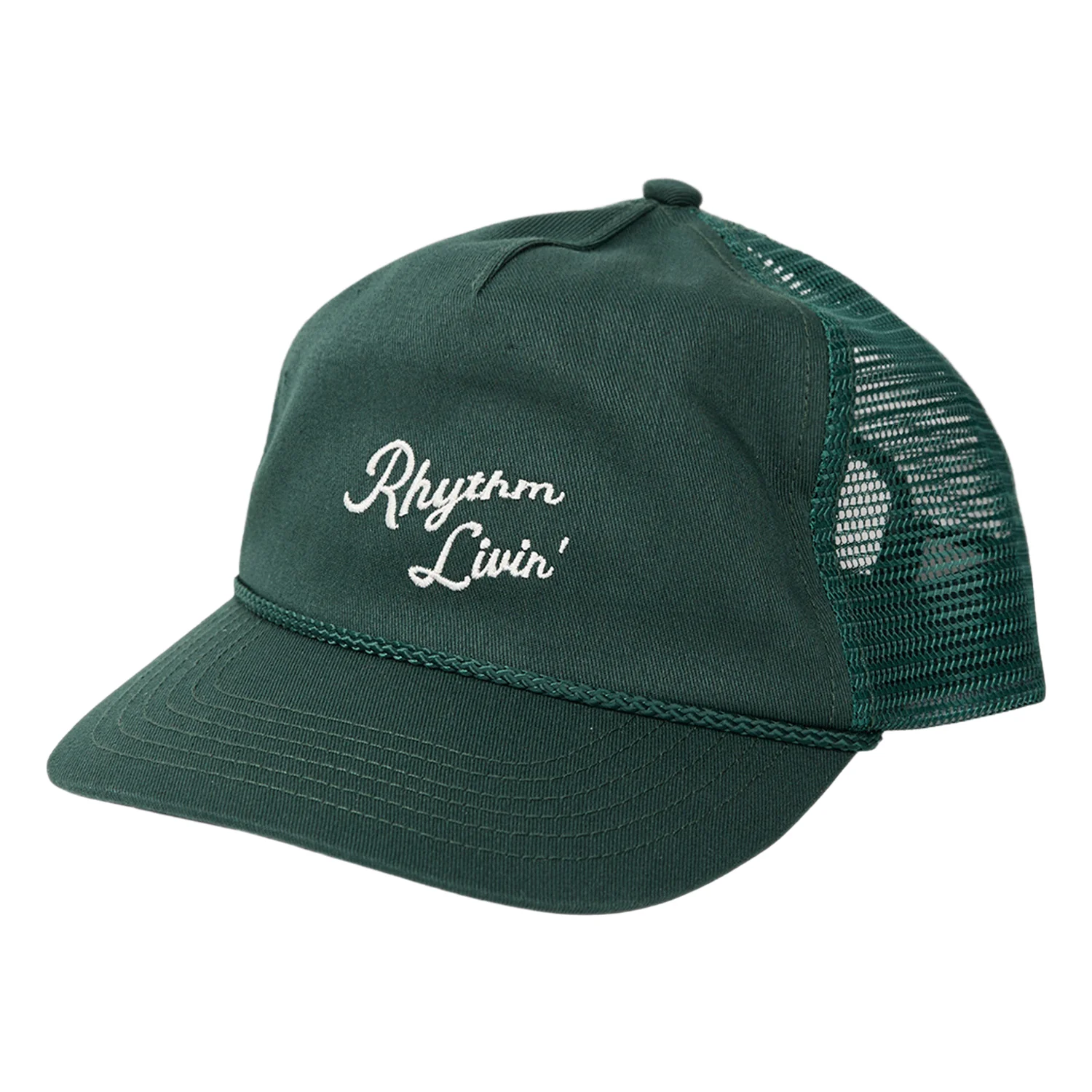 Rhythm Script Trucker Cap Green - Image 3