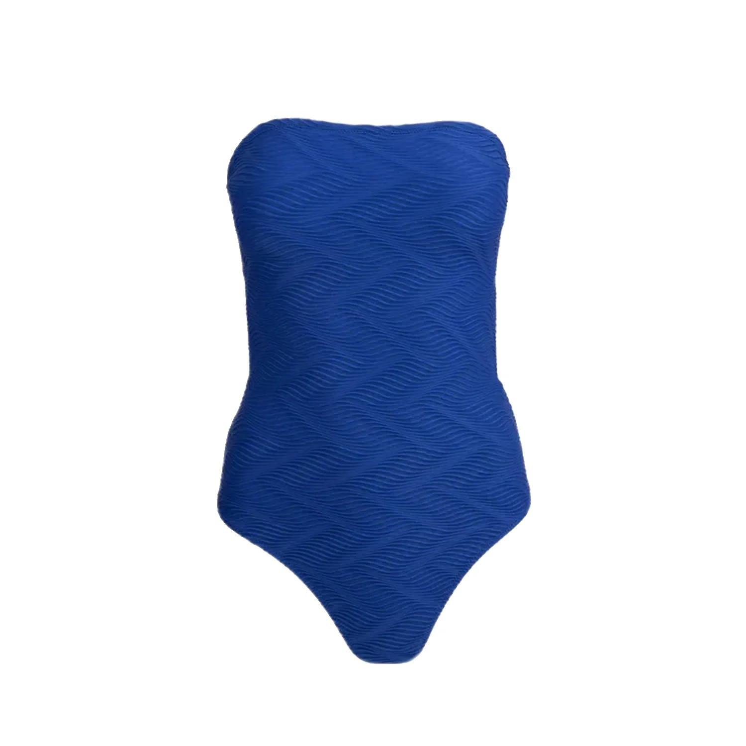 Rhythm Women's Castaway Strapless One Piece Blue - Image 5