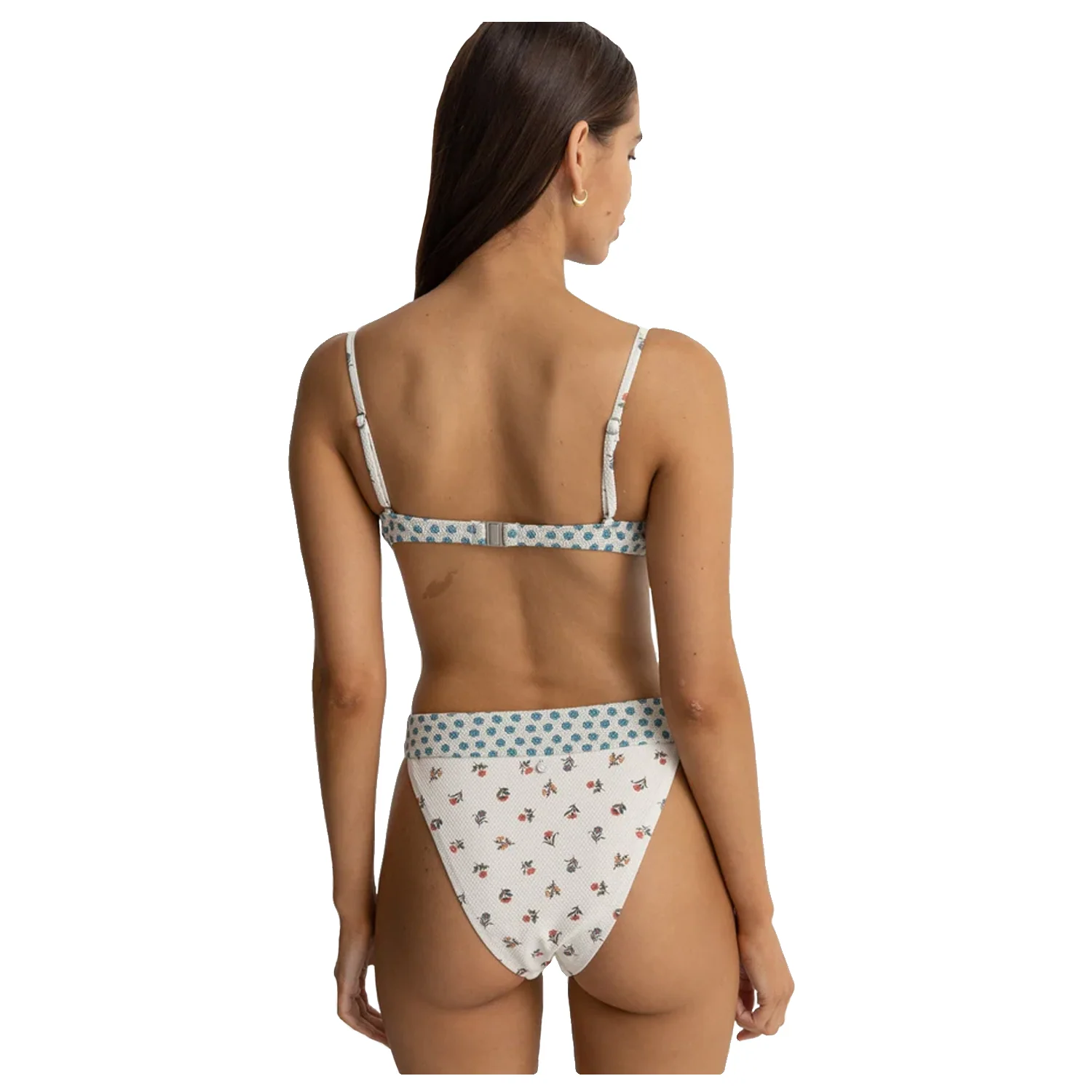 Rhythm Women's Harlow Floral Hi Banded Bottom Natural - Image 3