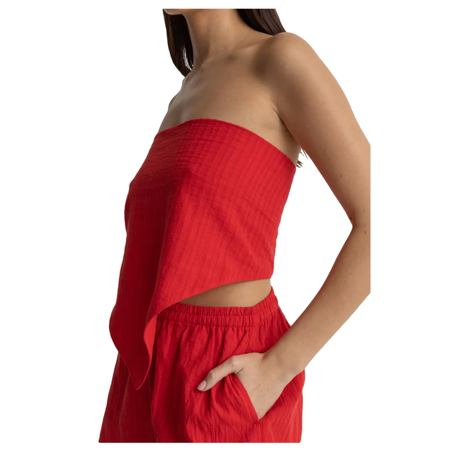 Rhythm Women's Inferna Scarf Top Red Sand - Image 3
