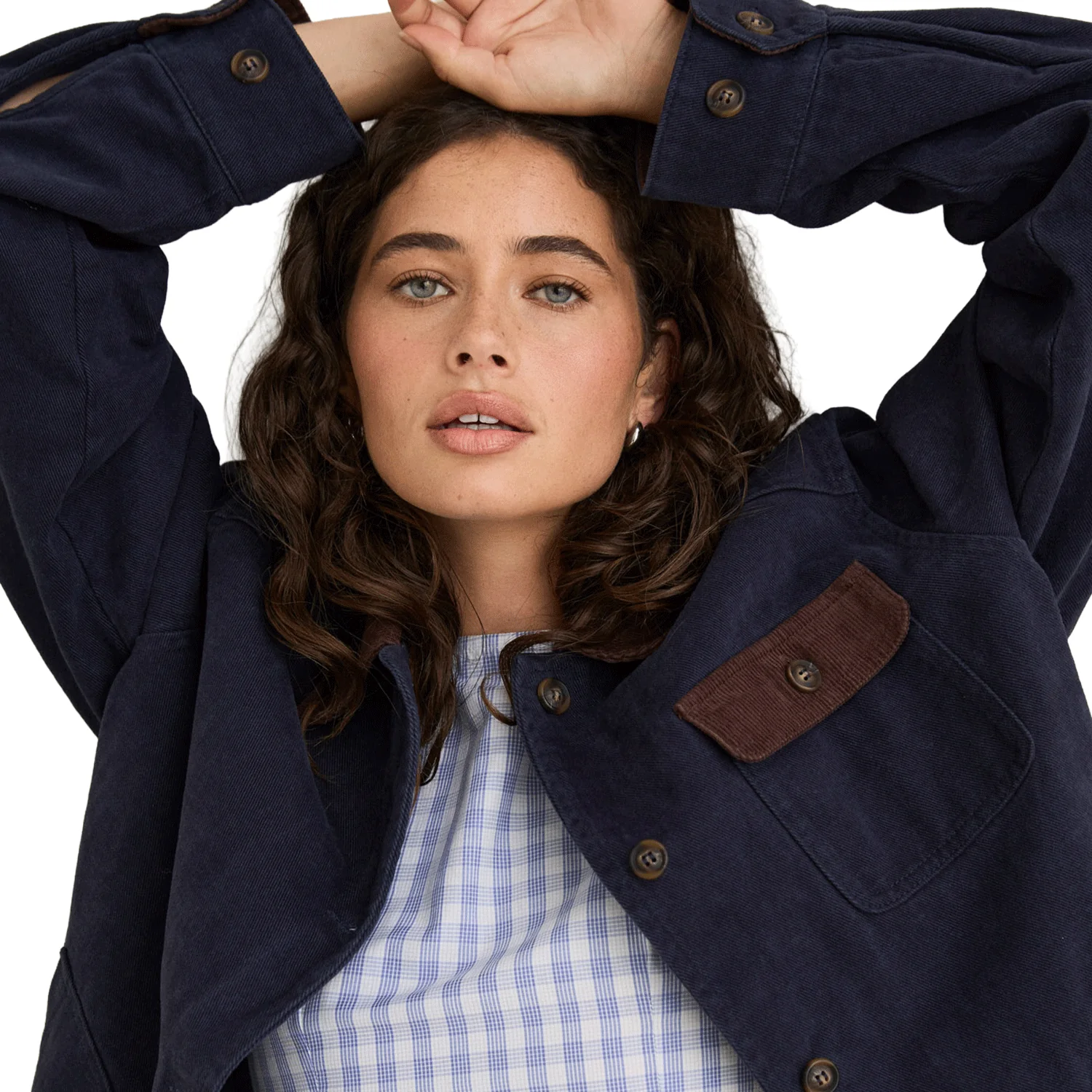 Rhythm Women's Jasper Jacket Slate - Image 3