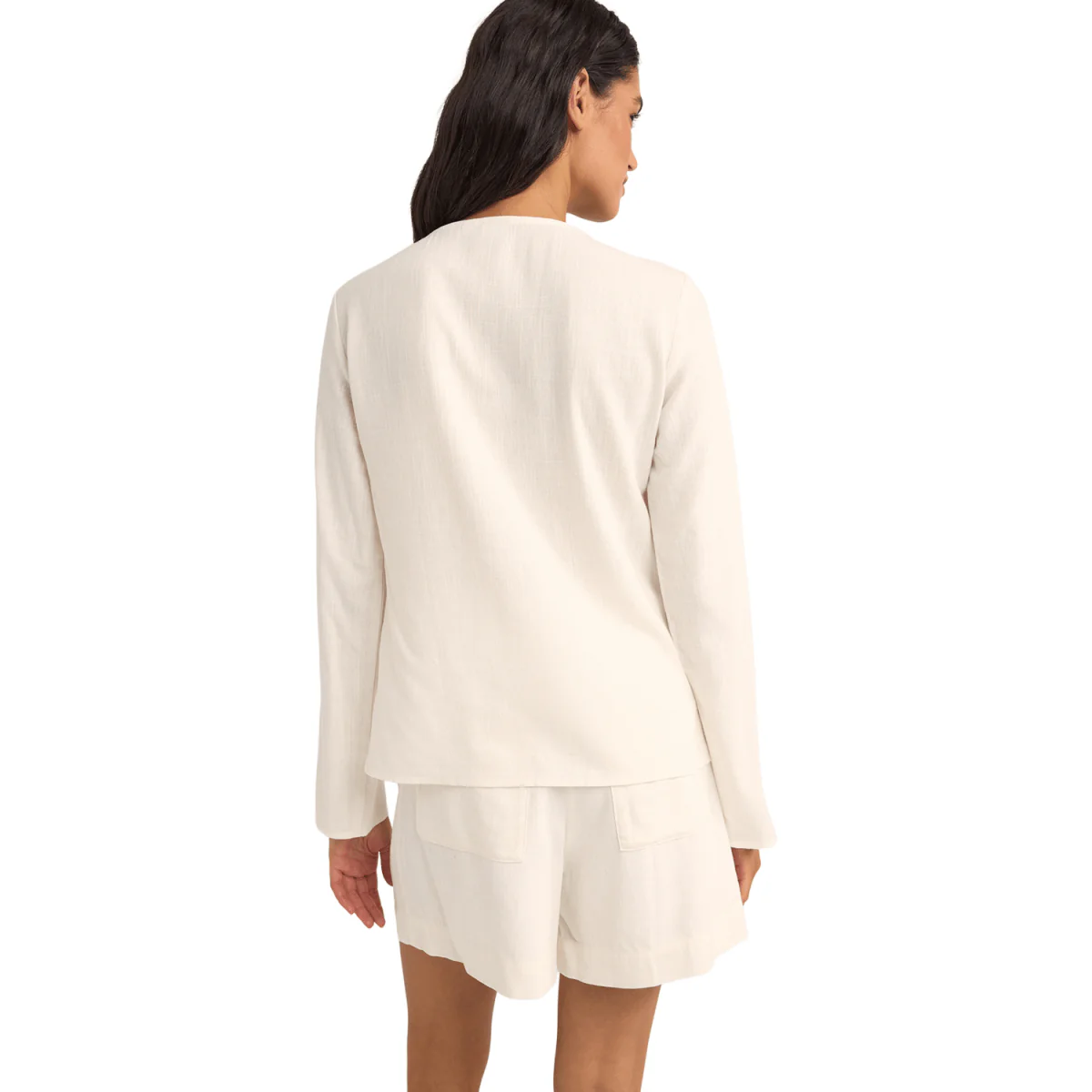 Rhythm Women's Kayla L/S Top White - Image 2