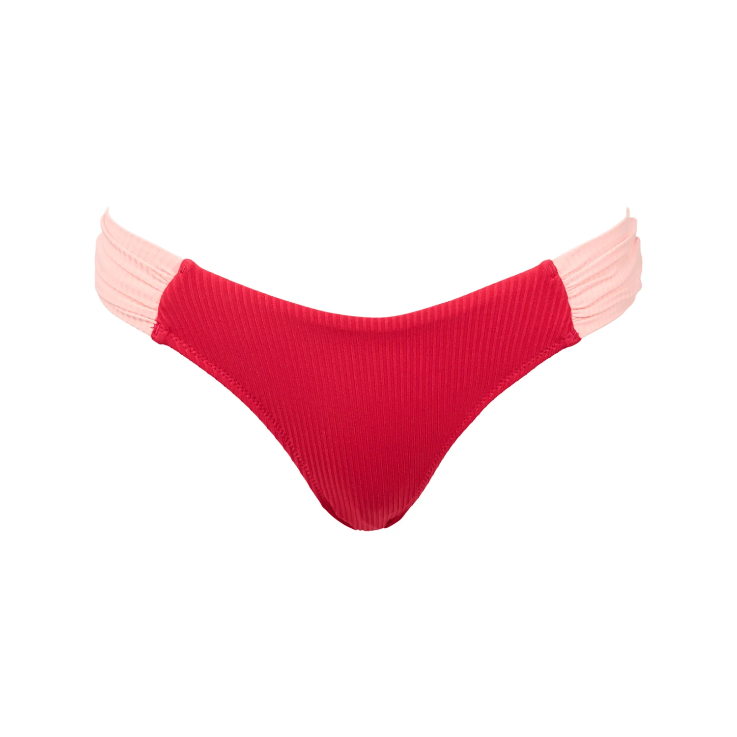 Rhythm Women's Lily Rib Soft Side Holiday Pant Watermelon - Image 4