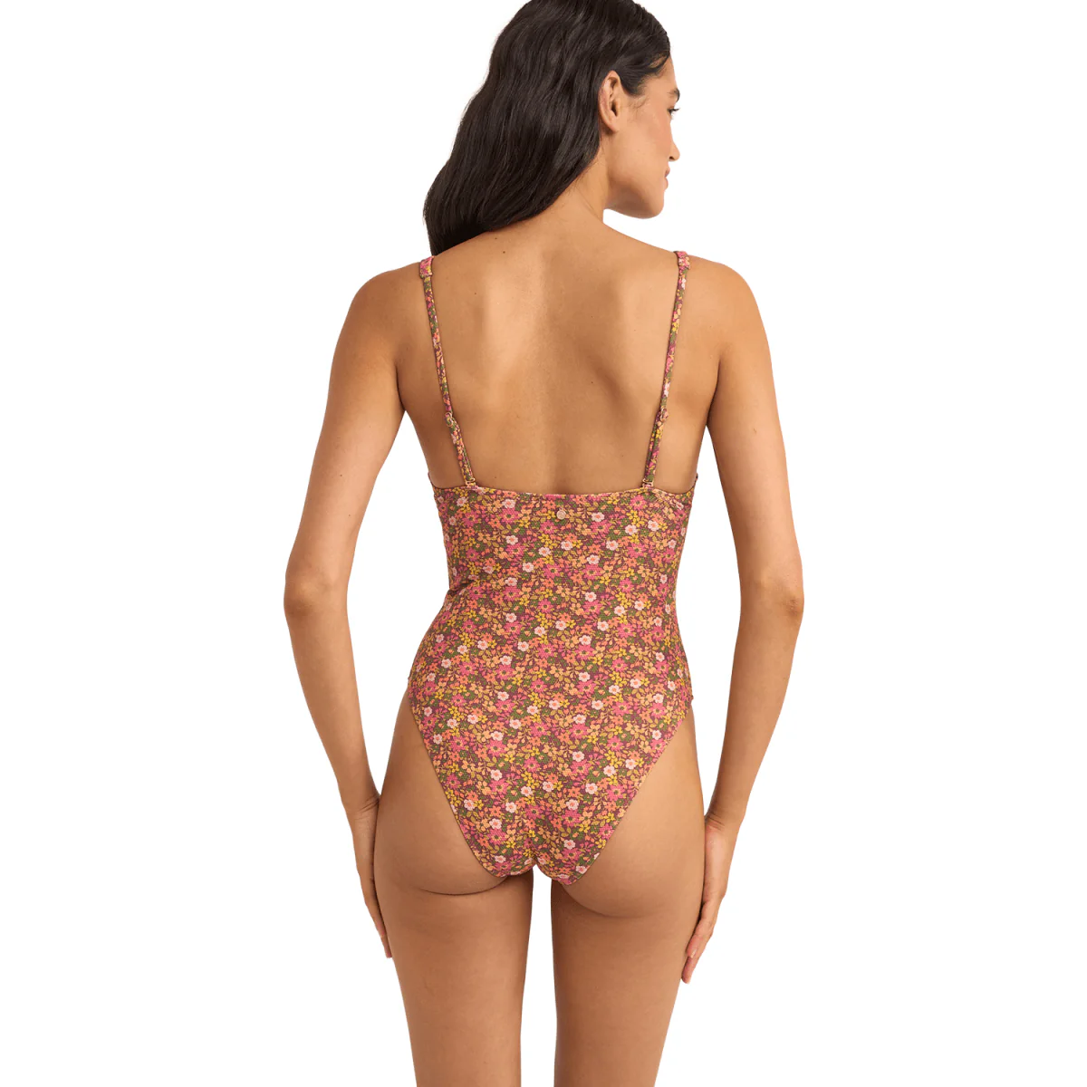 Rhythm Women's Marie Floral Classic One Piece Pink - Image 2