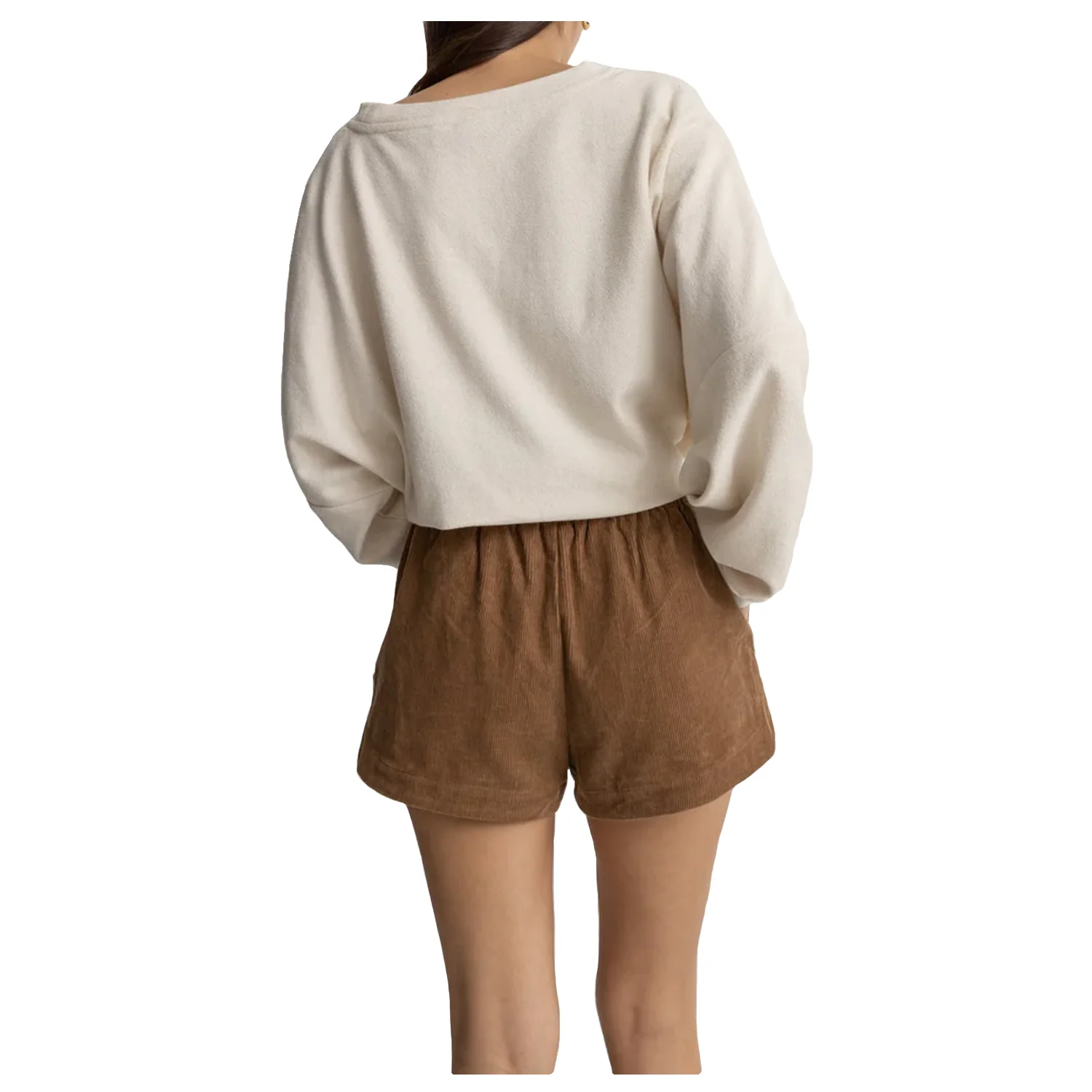 Rhythm Women's Mazzy Corduroy Short Camel - Image 3