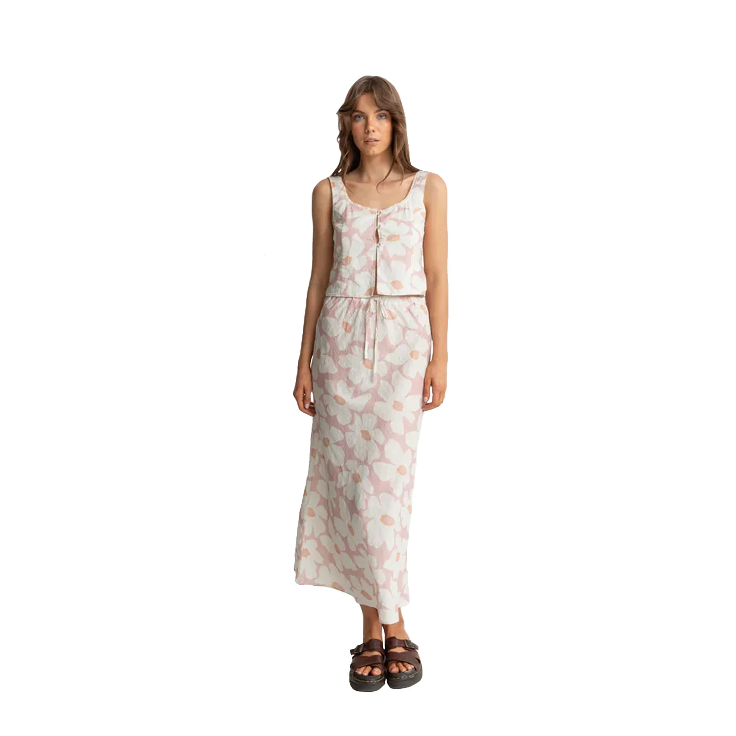 Rhythm Women's Mimi Floral Top Rose - Image 2