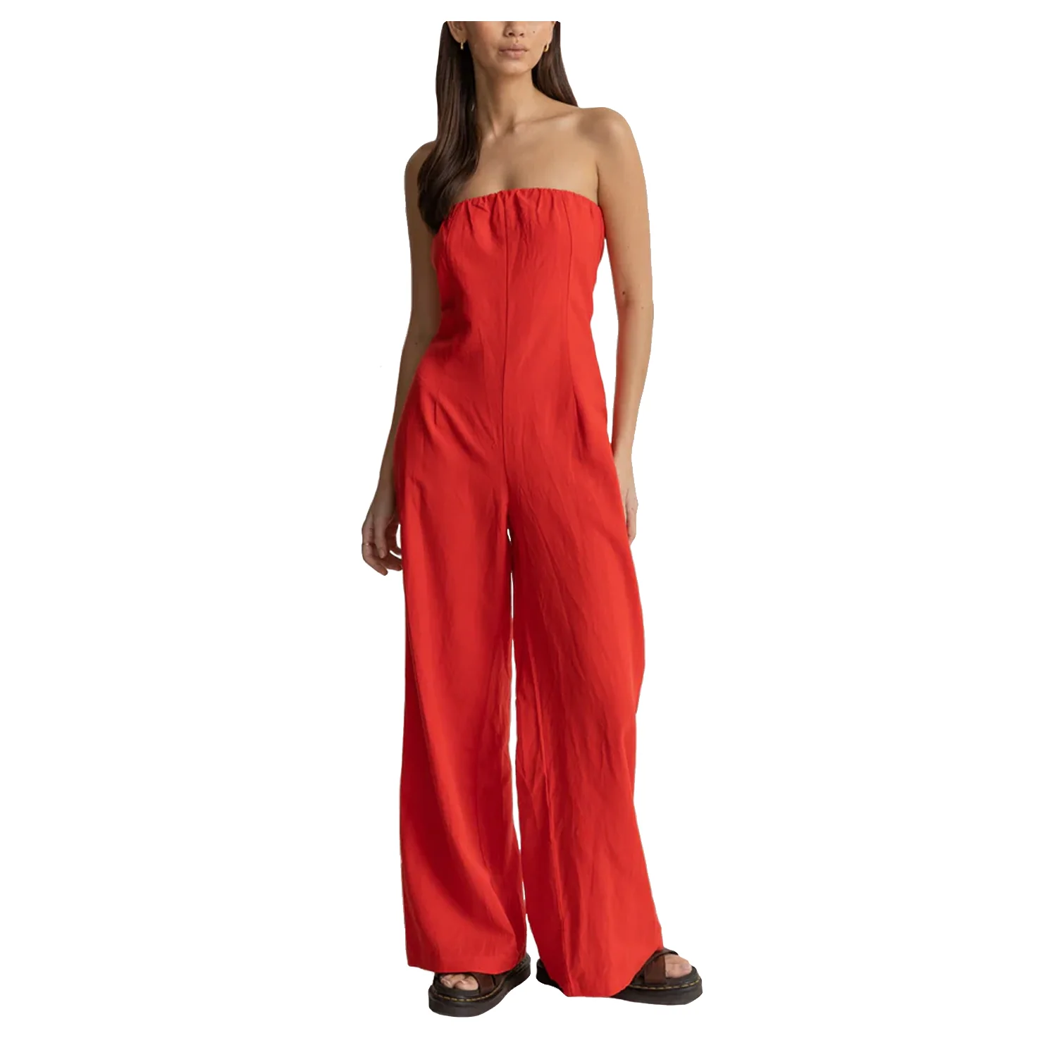 Rhythm Women's Mimi Jumpsuit Red Sand - Image 2