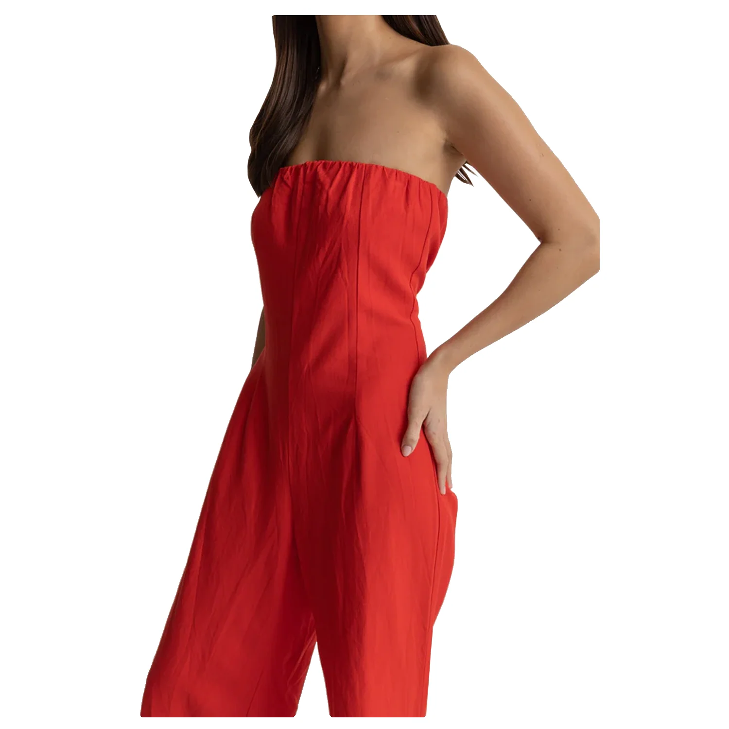 Rhythm Women's Mimi Jumpsuit Red Sand - Image 4