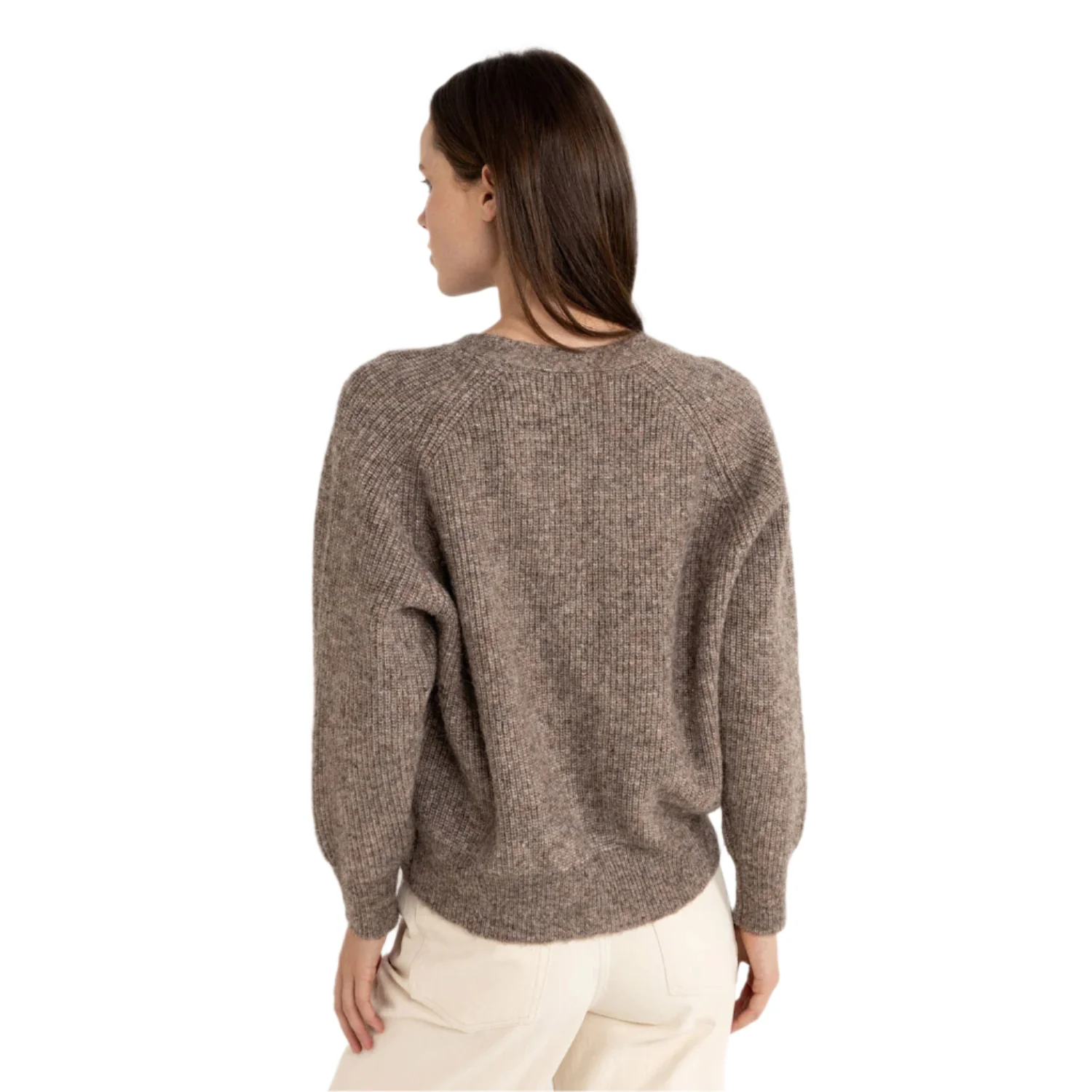 Rhythm Women's Quinn Knit Cardigan Oatmeal - Image 2