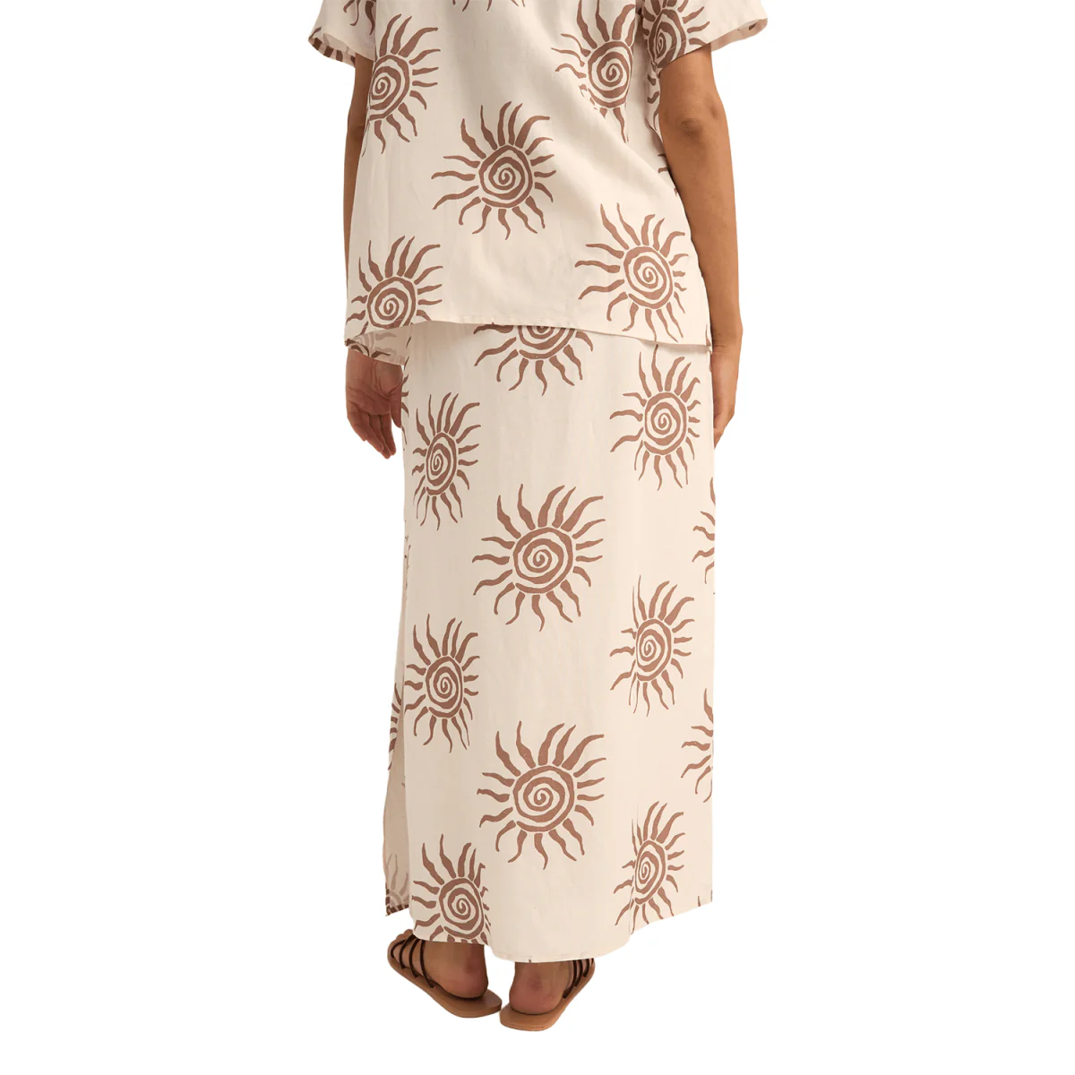 Rhythm Women's Seafarer Maxi Skirt Brown - Image 2