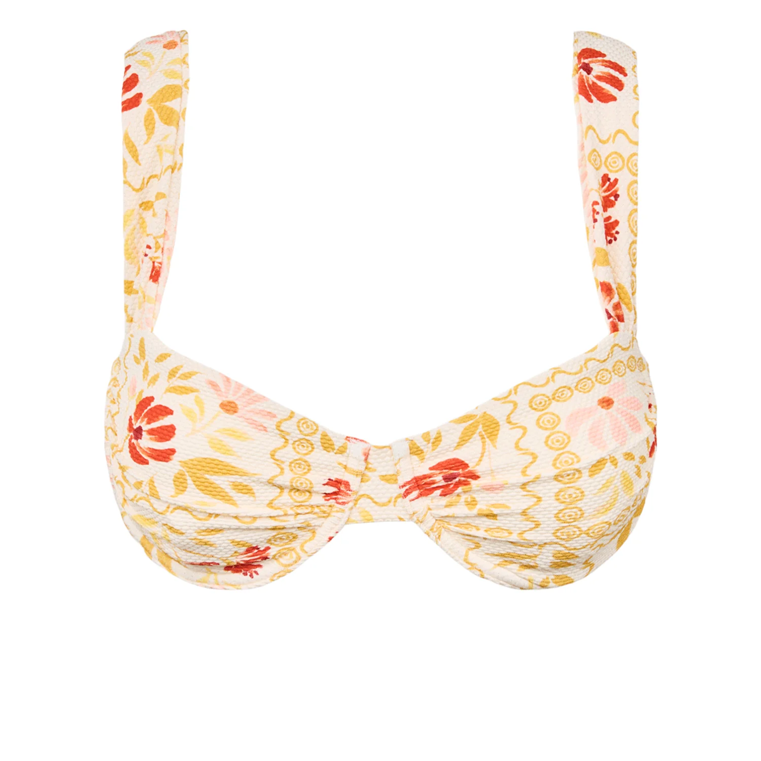 Rhythm Women's Wildflower Soft Strap Balconette Top White - Image 4